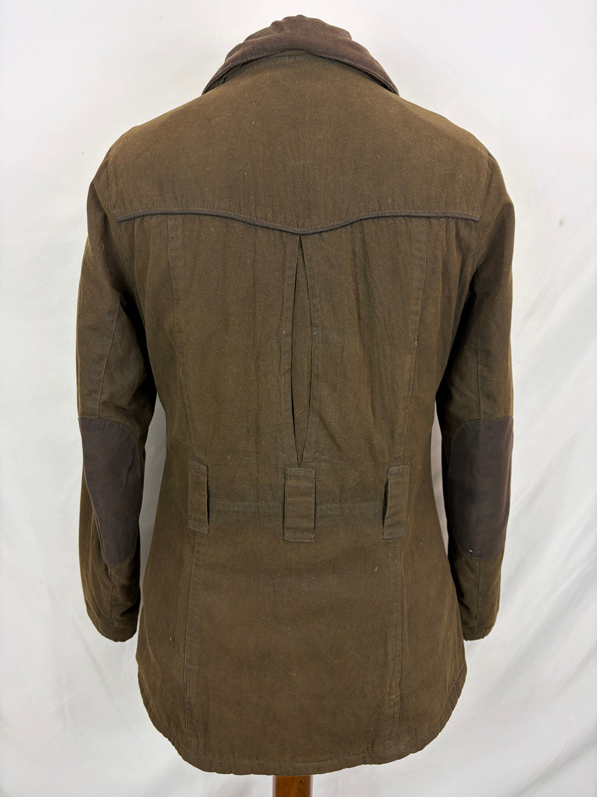 Barbour Giacca da donna oliva Xsmall Tg.38 Equine Lady Olive cotton jacket size uk8