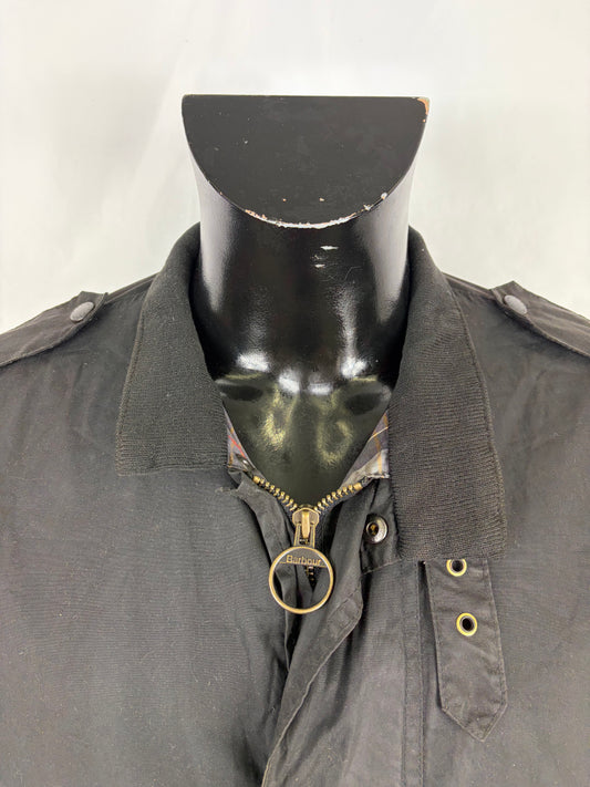 Barbour Giacca uomo Wax Flyer Jacket Medium Nero Man Beige Wax Flyer Jacket Size M - Shop In London