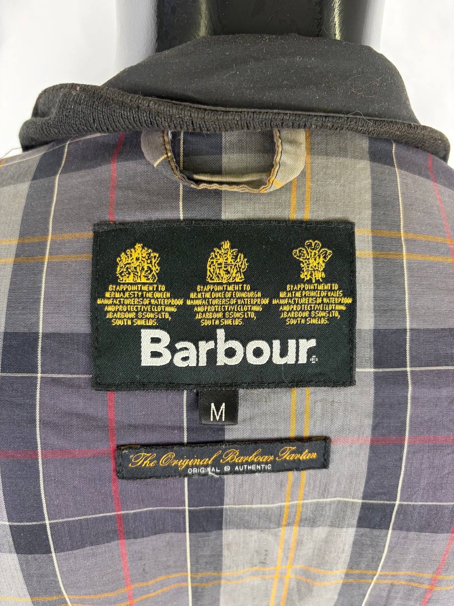 Barbour Giacca uomo Wax Flyer Jacket Medium Nero Man Beige Wax Flyer Jacket Size M