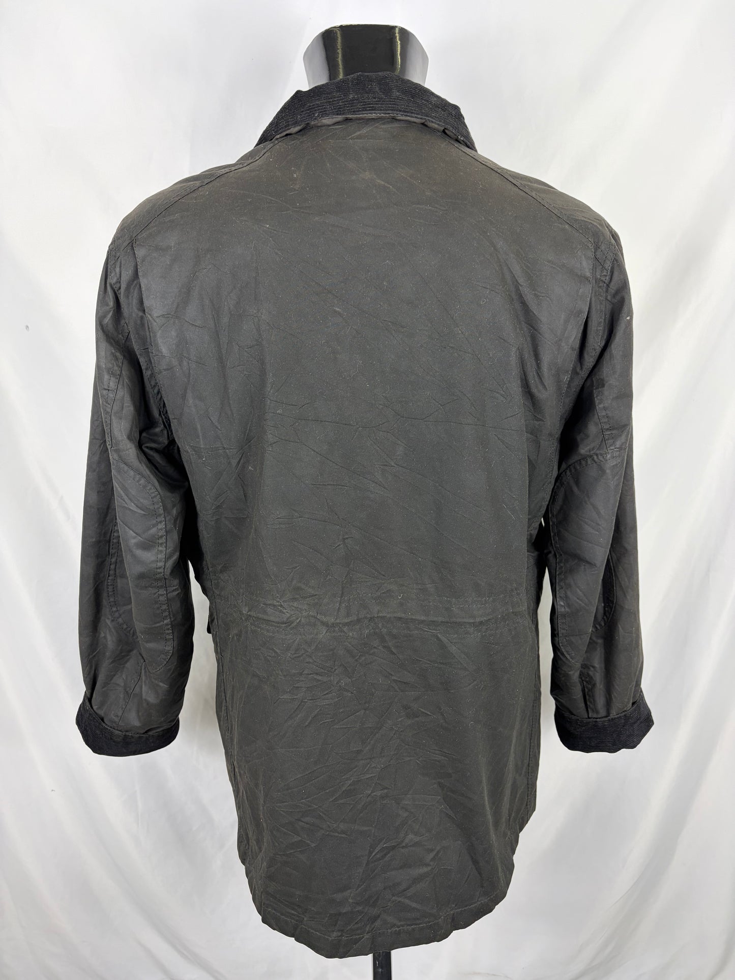 Barbour Giacca uomo nera medium Sapper Jacket Black Waxed Sapper Jacket Size Medium