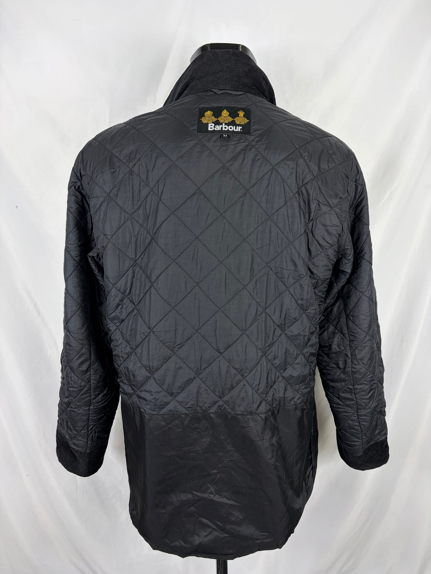 Barbour Giacca uomo nera medium Sapper Jacket Black Waxed Sapper Jacket Size Medium