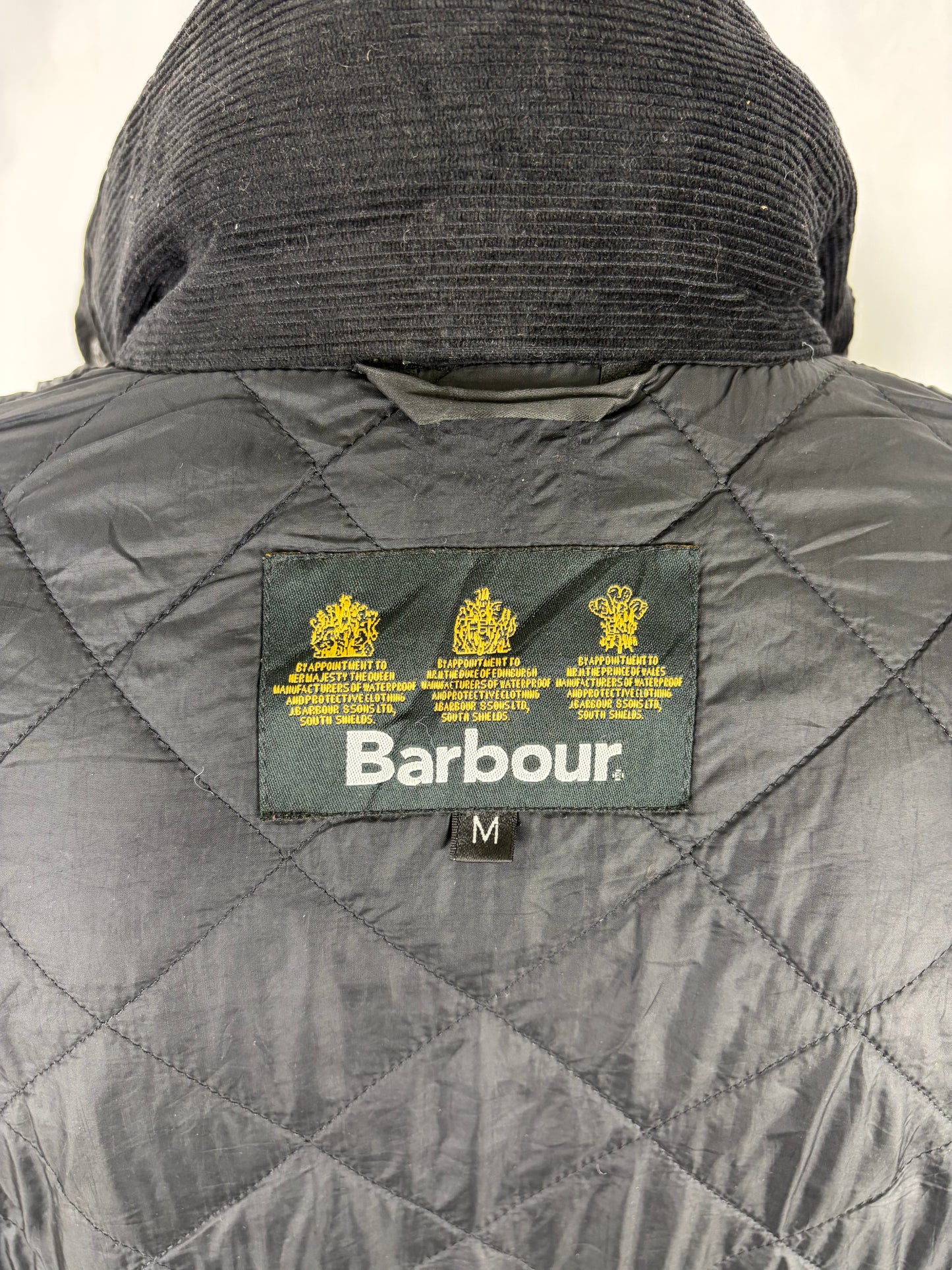 Barbour Giacca uomo nera medium Sapper Jacket Black Waxed Sapper Jacket Size Medium
