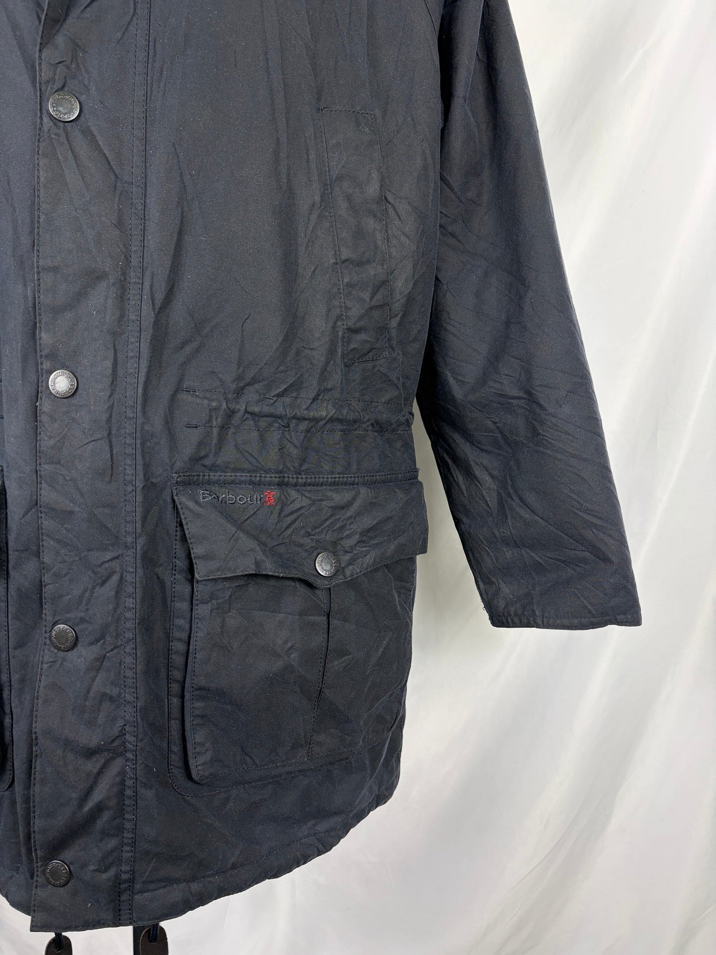 Barbour Giacca Uomo Corbridge Parka blu Medium Man Waxed Navy Corbridge Parka Coat Size Medium
