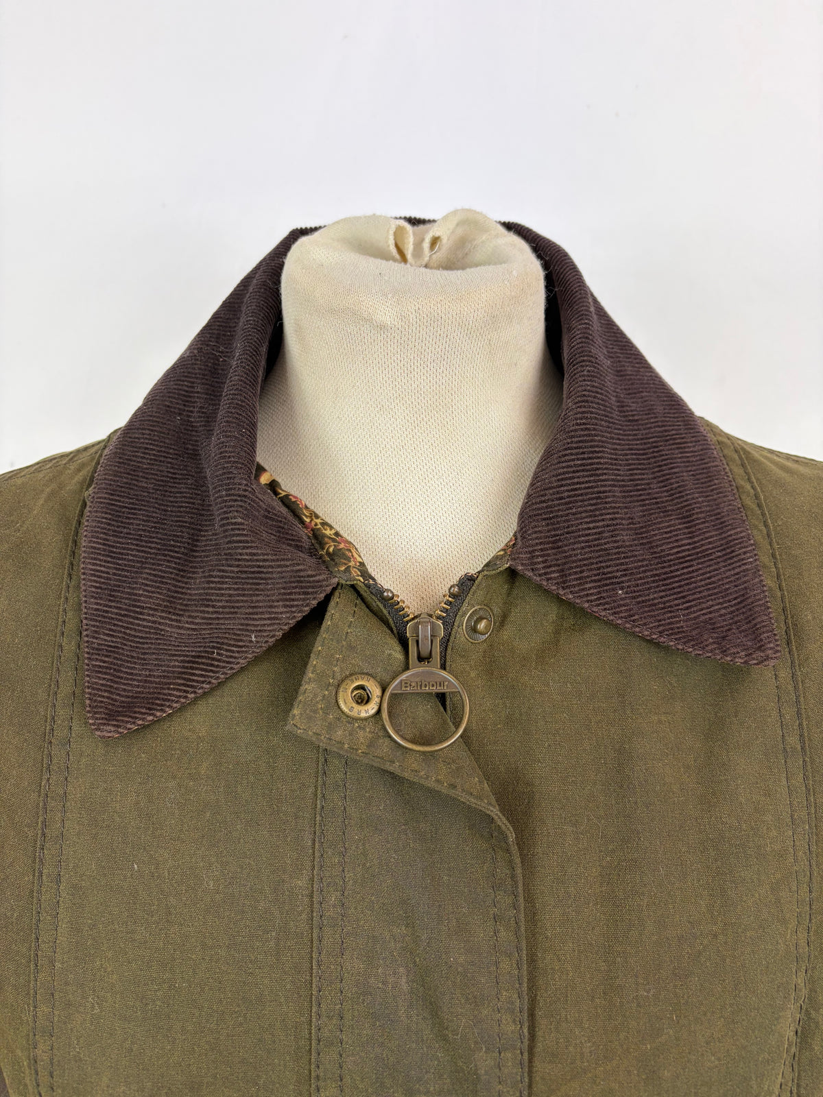 Giacca Barbour Donna Border Beadnell verde UK10 - Olive Lady Border Beadnell jacket size Uk10 Small