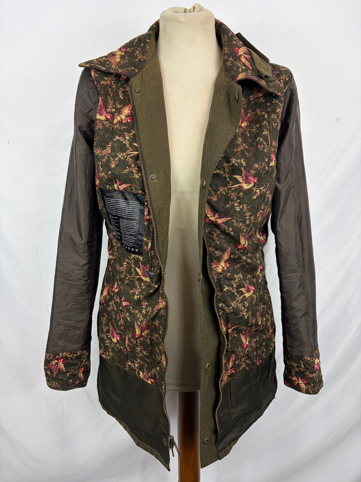 Giacca Barbour Donna Border Beadnell verde UK10 - Olive Lady Border Beadnell jacket size Uk10 Small
