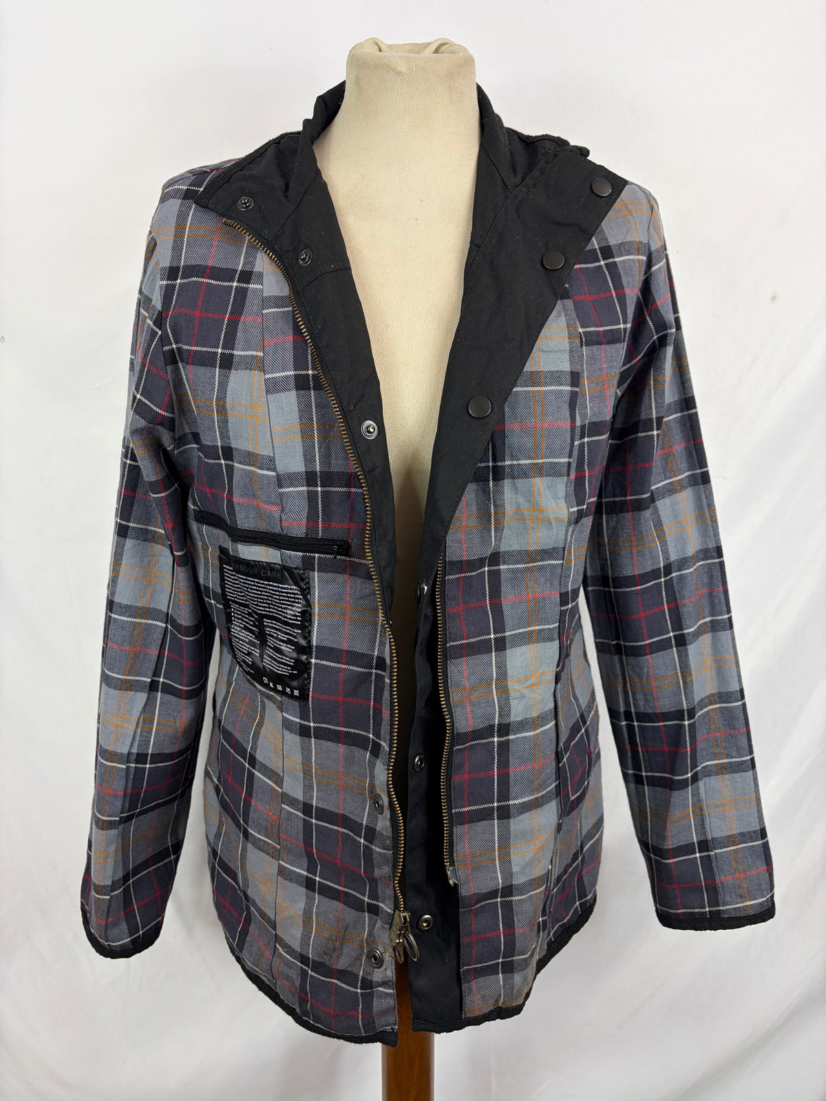 Giacca Barbour corta donna Utility Nera UK12 Black short Lady Utility jacket Medium tg.42