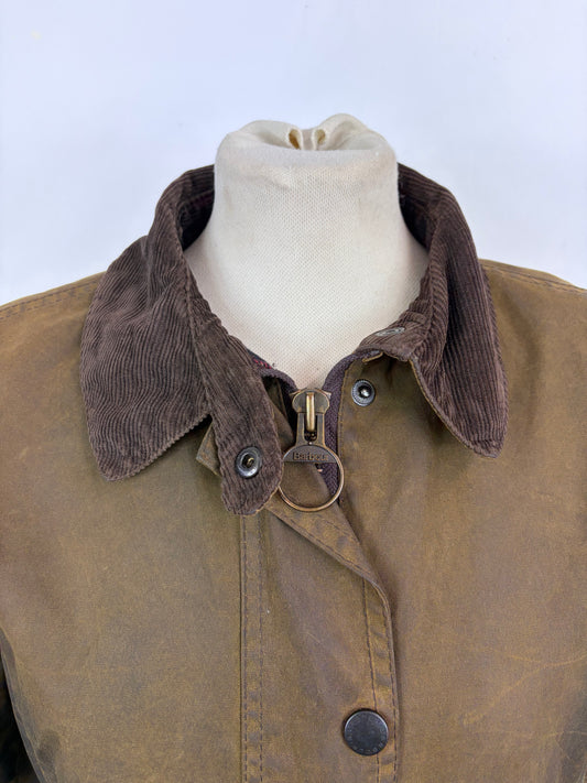 Giacca Barbour donna Newmarket olive UK12 Lady Olive Newmarket coat size Medium - Shop In London