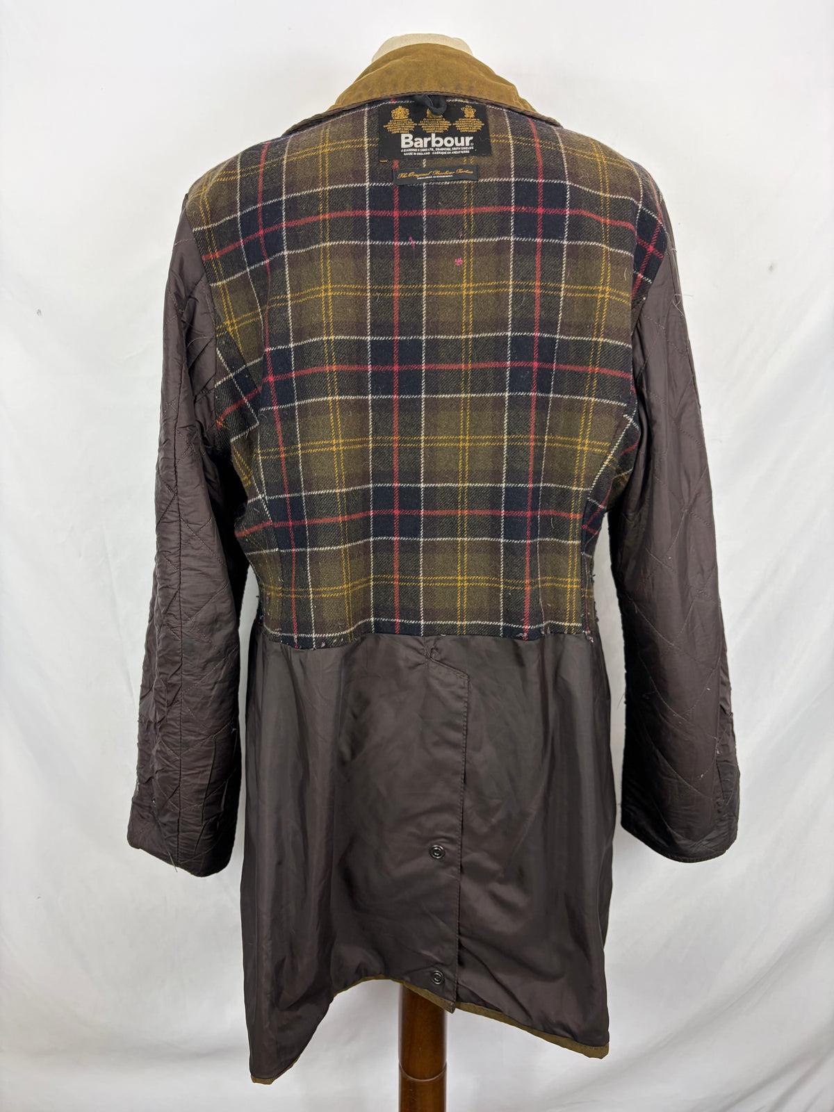 Giacca Barbour donna Newmarket olive UK12 Lady Olive Newmarket coat size Medium