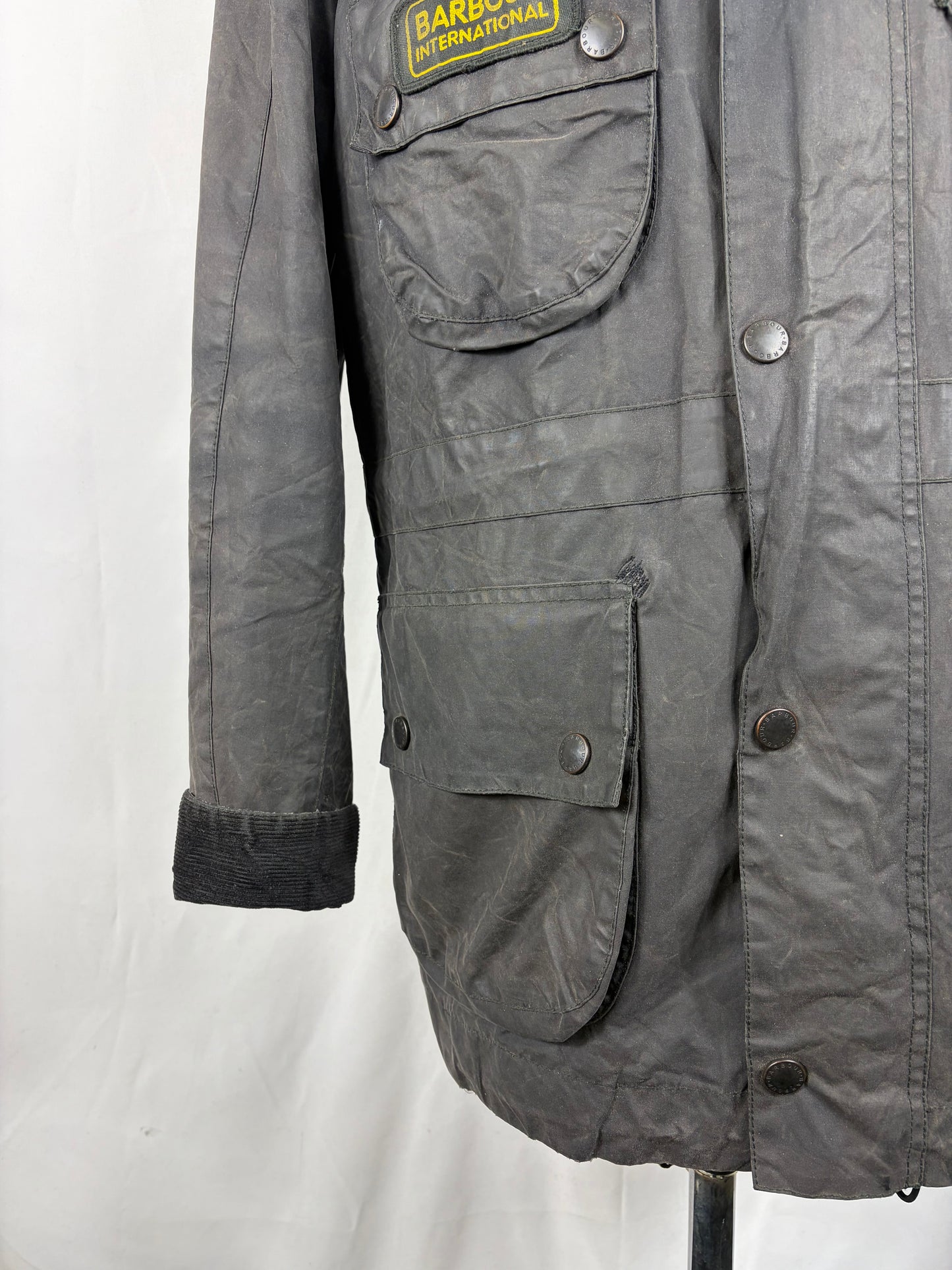 Giacca Barbour International Active nera Small- Man Black International Active Jacket Size S