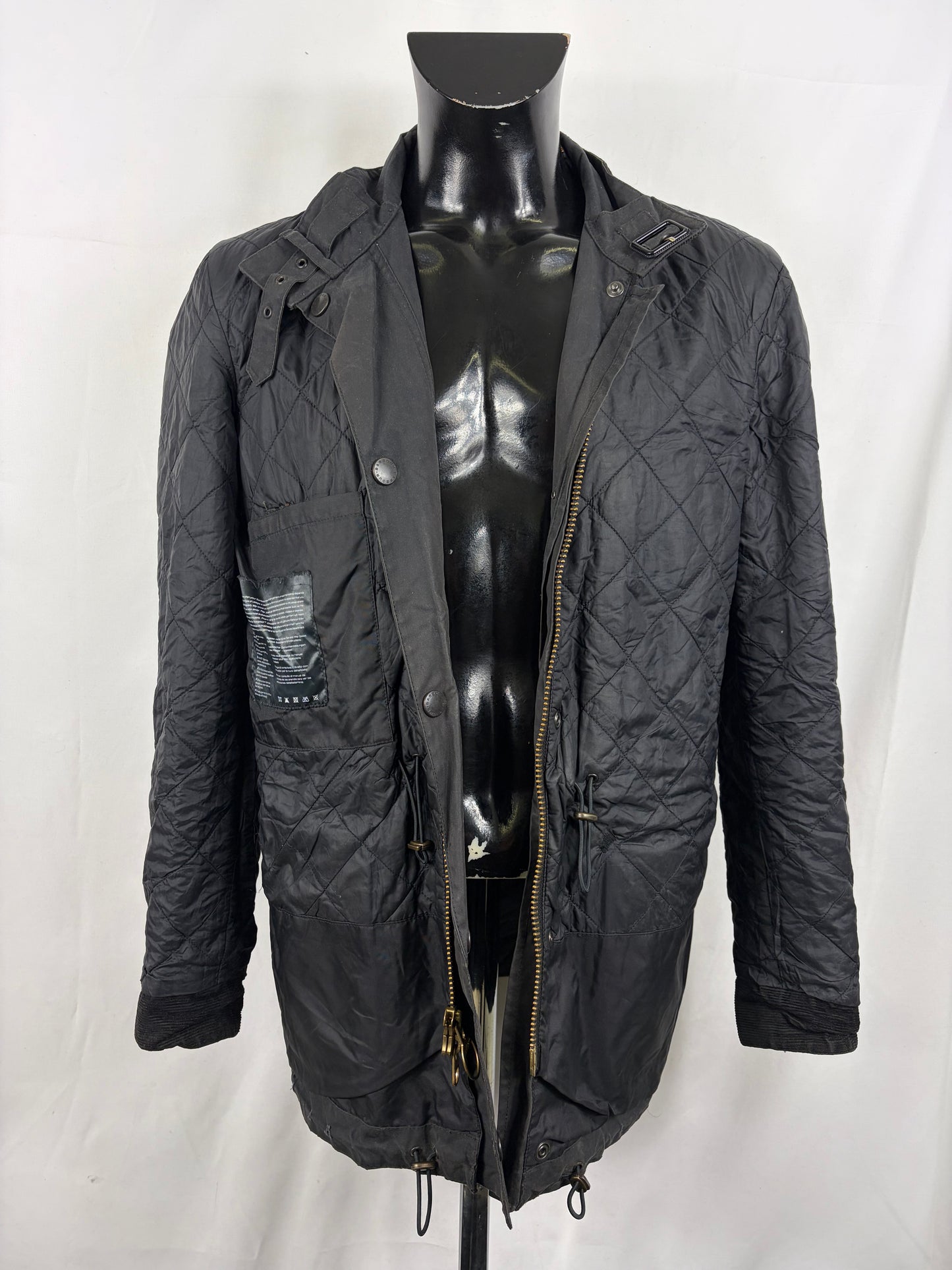 Giacca Barbour International Active nera Small- Man Black International Active Jacket Size S