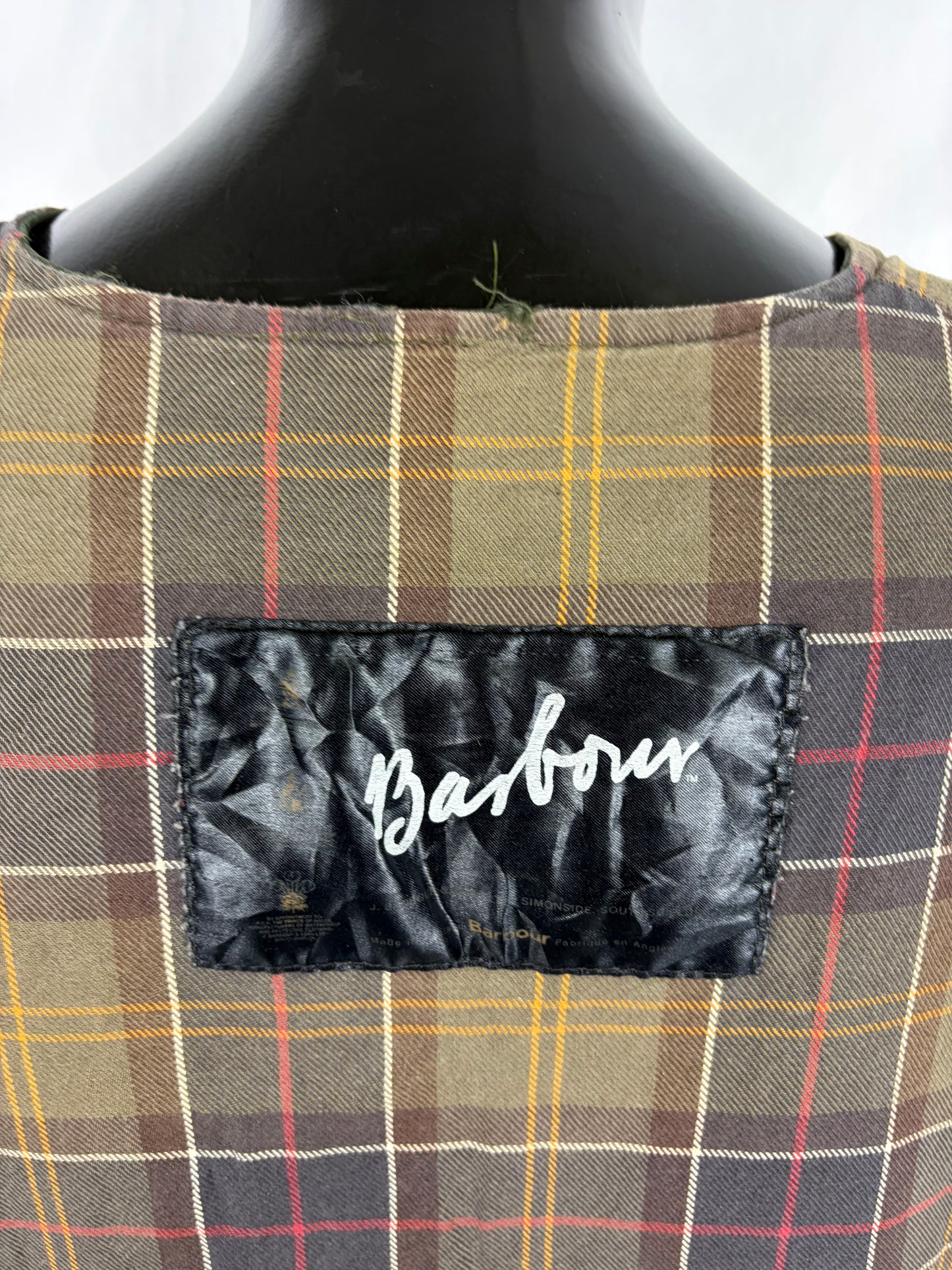 Gilet Barbour Trapuntato Verde 48 Man Green Classic Zip in Liner size 48
