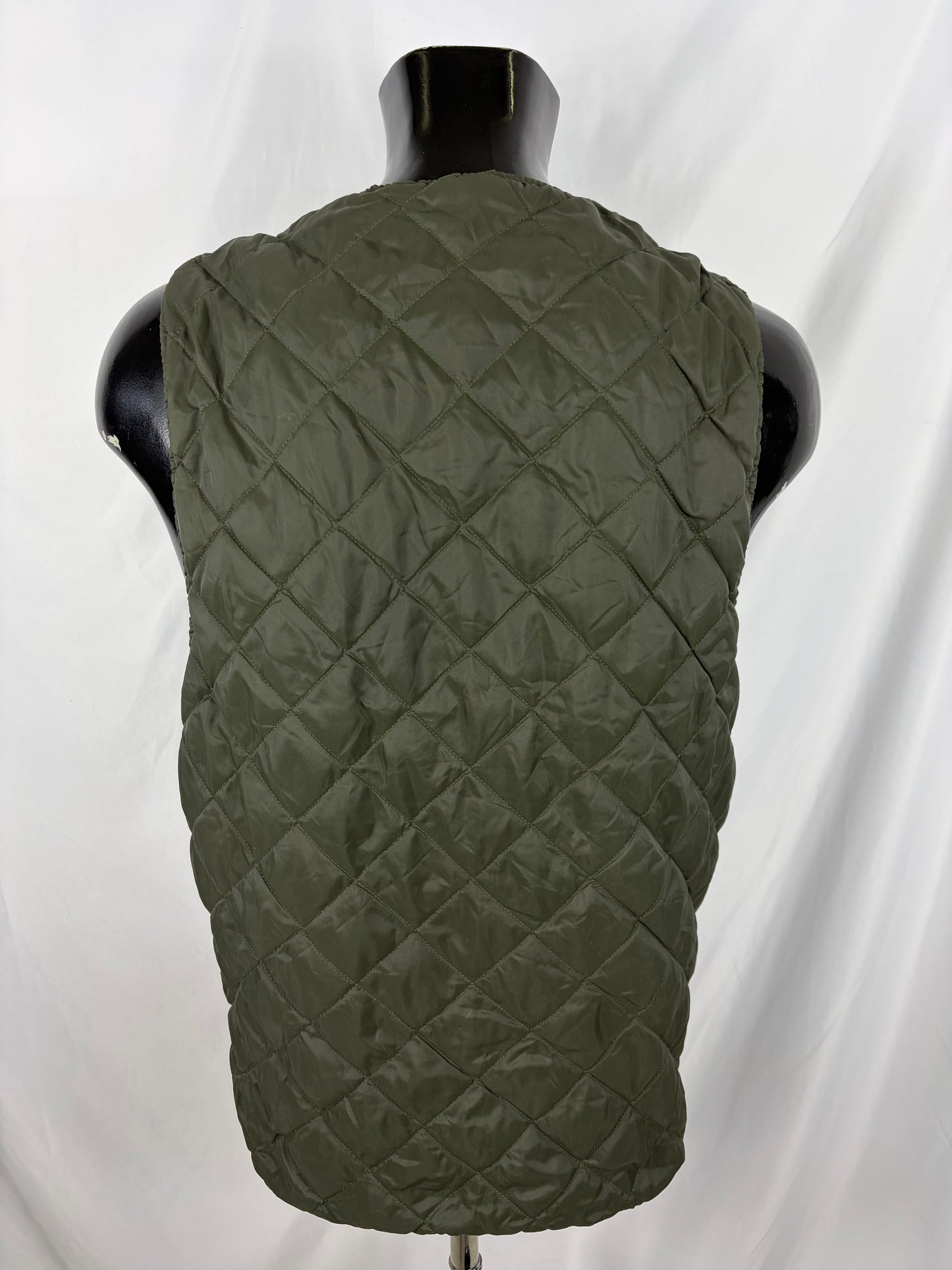 Gilet Barbour Trapuntato Verde 40 Man Green Quilted waistcoat size c40