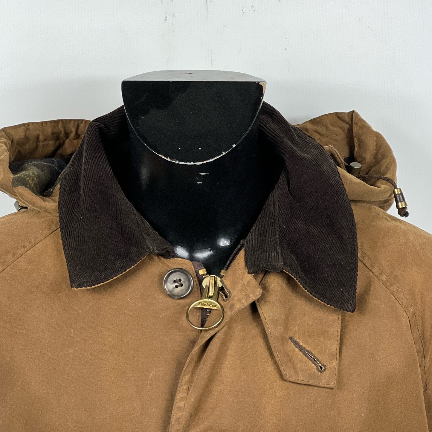RARA Barbour Giacca Uomo Beauchamp C40/102cm Brown Waxed Beauchamp coat size M