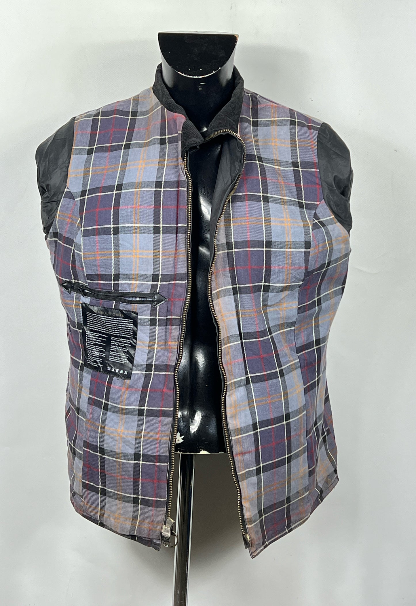 Giacca Barbour unisex international corta nera Uk18 tg.48 ita - Black short wax jacket uk18