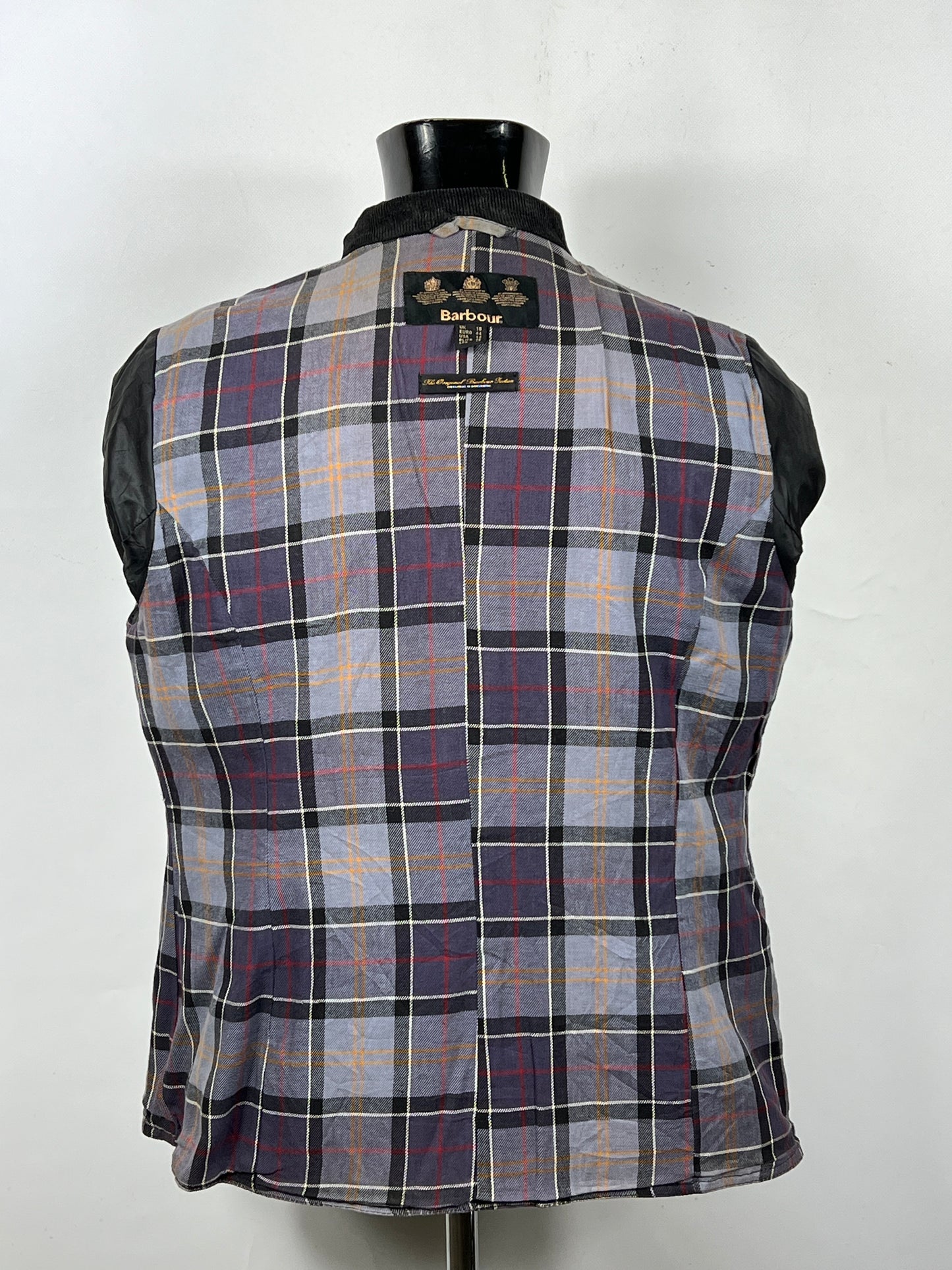 Giacca Barbour unisex international corta nera Uk18 tg.48 ita - Black short wax jacket uk18
