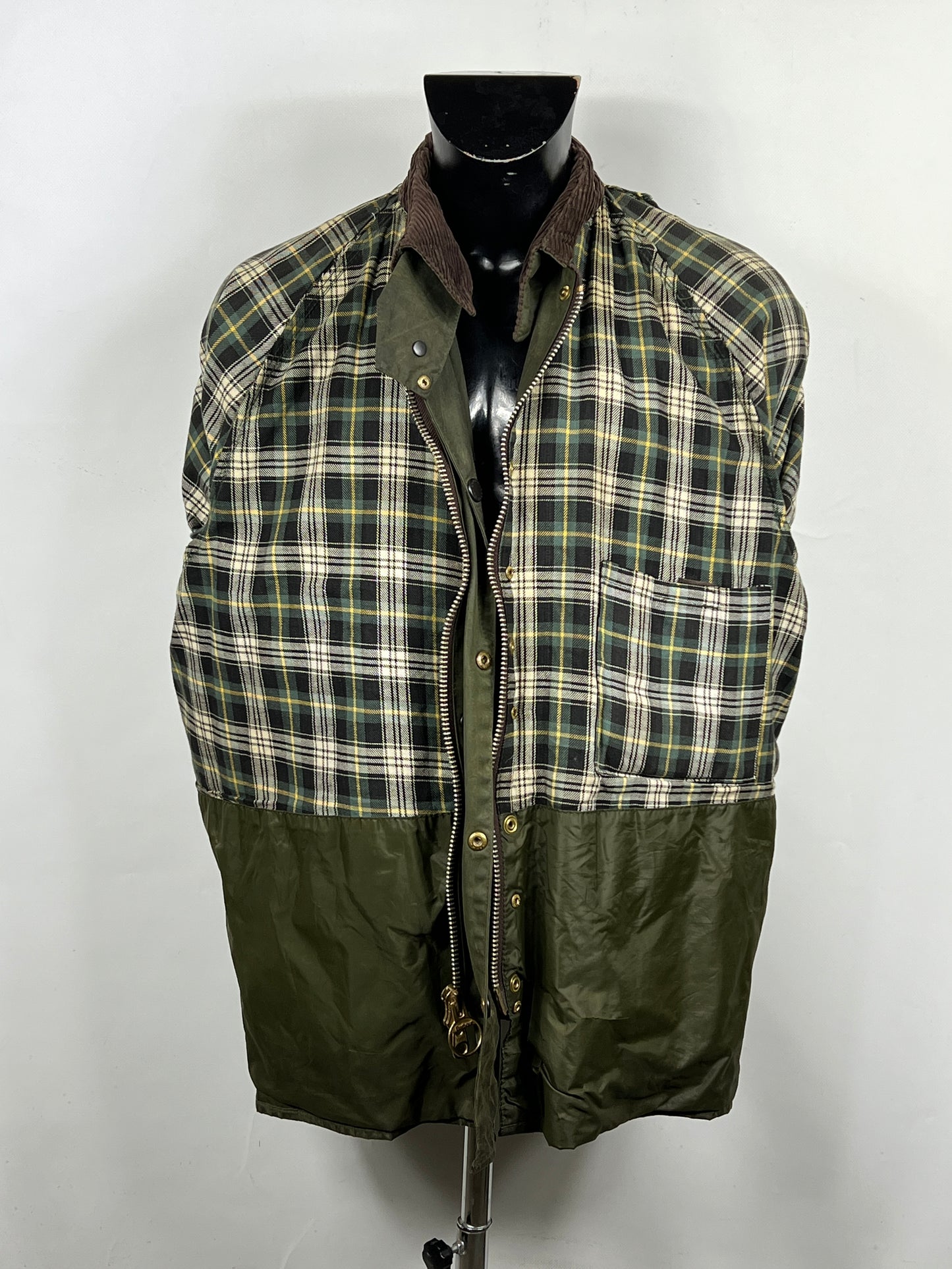 Barbour Vintage Bedale verde c46/117 cm Taglia XL - Man Wax cotton jacket size XL