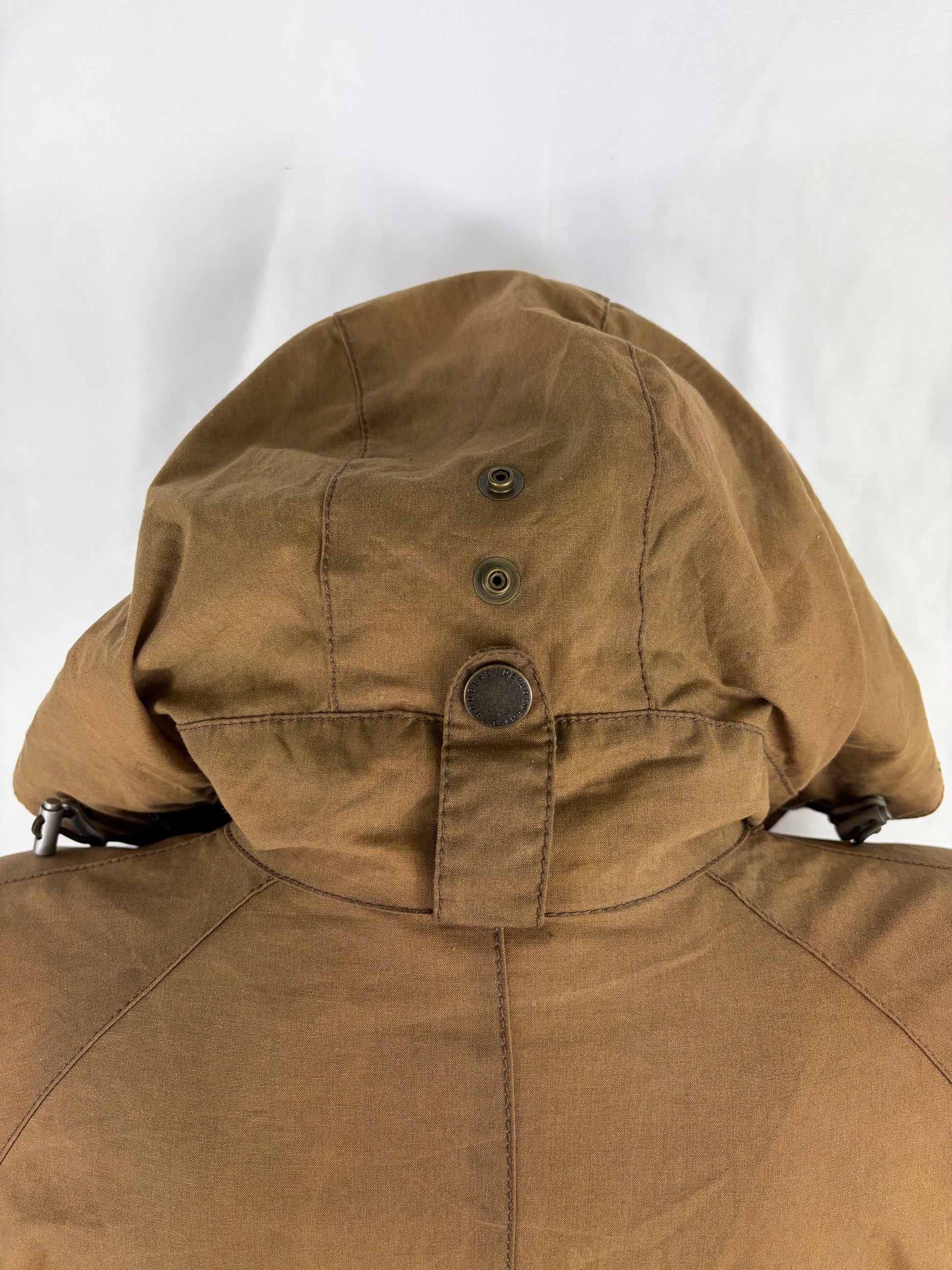 Giacca Barbour Dept B Summer Parka Beige Large-Beige Dept B summer parka waxed Size L - Shop In London