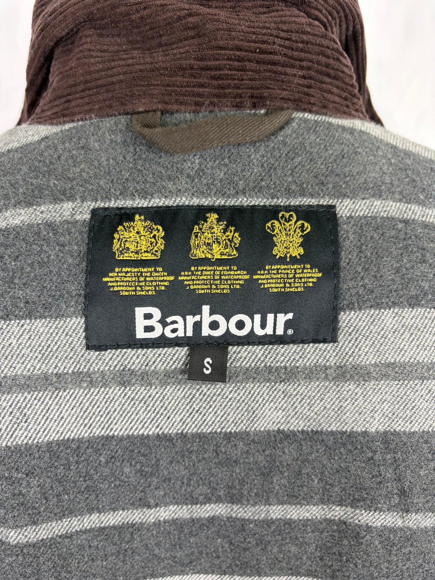 Barbour Giacca beige cerata Small HIlton Man Barbour Beige Waxed jacket size small