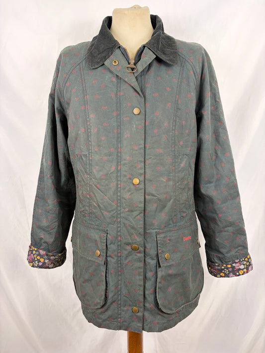 Giacca Barbour Casisson Beadnell blu UK12 medium - Navy Beadnell Lady Jacket UK12 tg. 42 - Shop In London