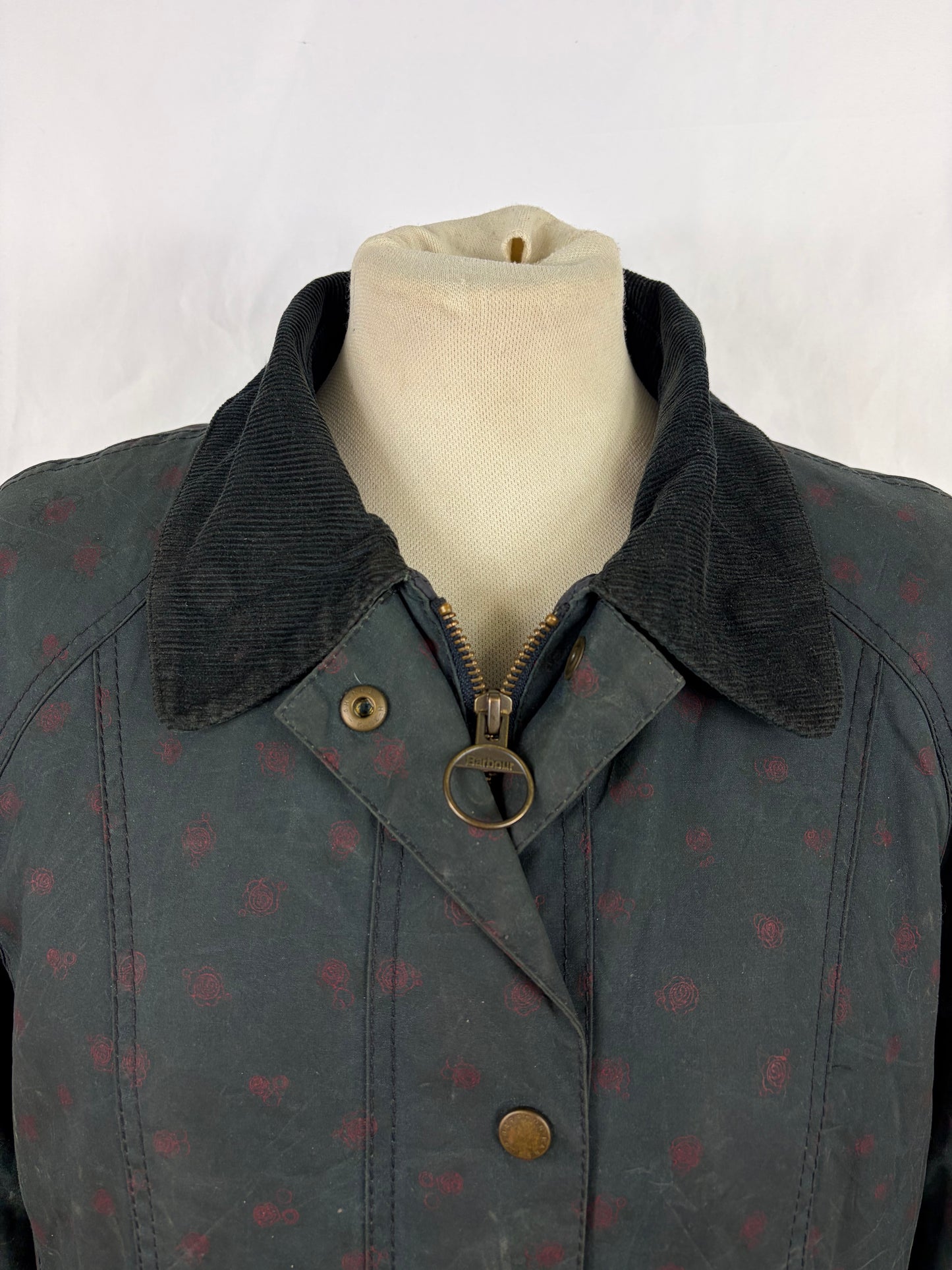 Giacca Barbour Casisson Beadnell blu UK12 medium - Navy Beadnell Lady Jacket UK12 tg. 42