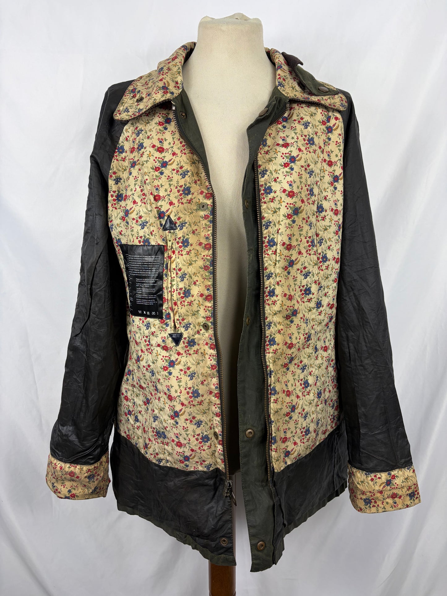 Giacca Barbour Flyweight Beadnell verde UK12 medium -Green Flyweight Beadnell lady jacket UK12 tg. 42