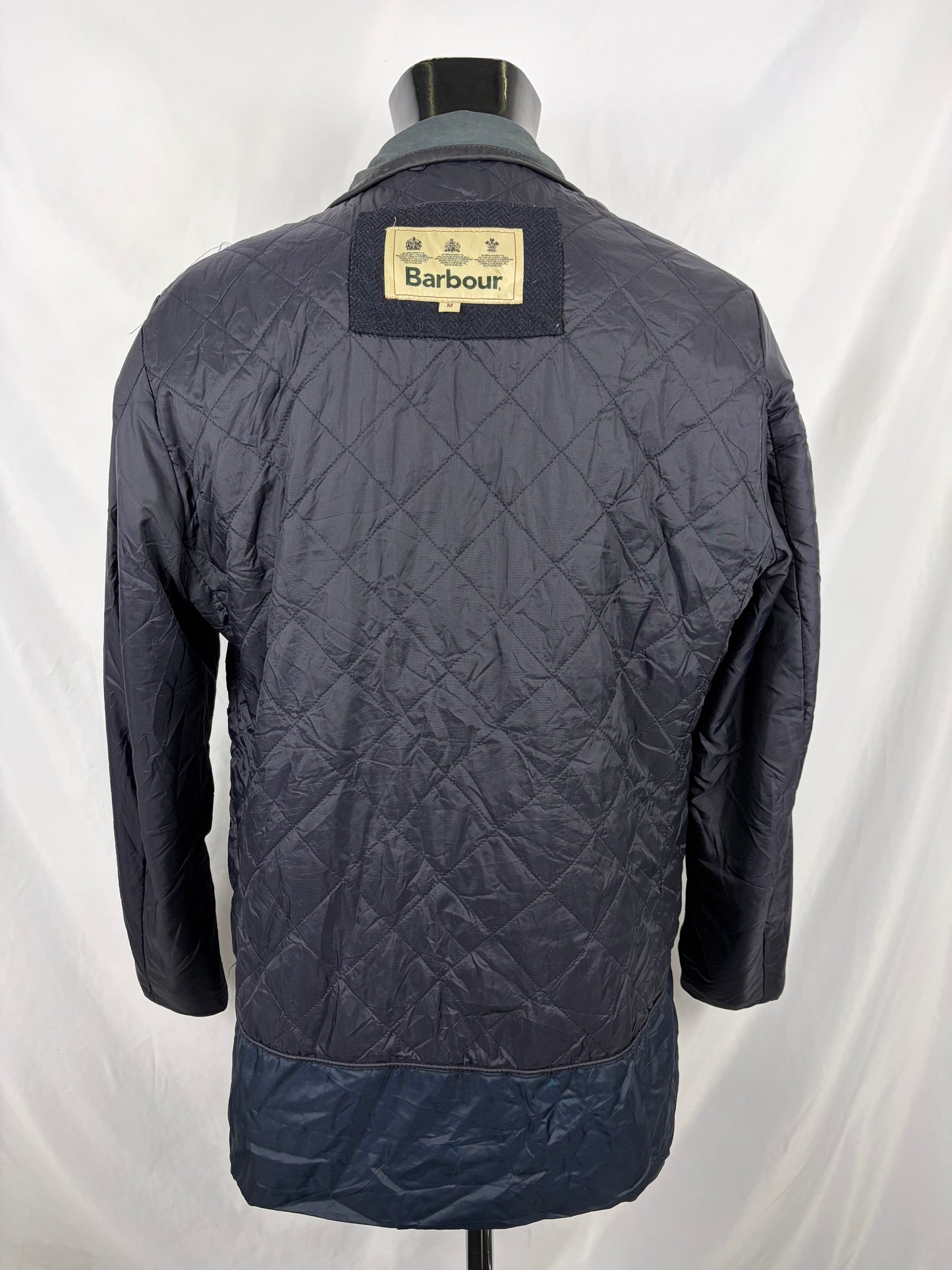 Barbour Giacca uomo blu Medium cerato - Man wax Hereford Navy Jacket size M
