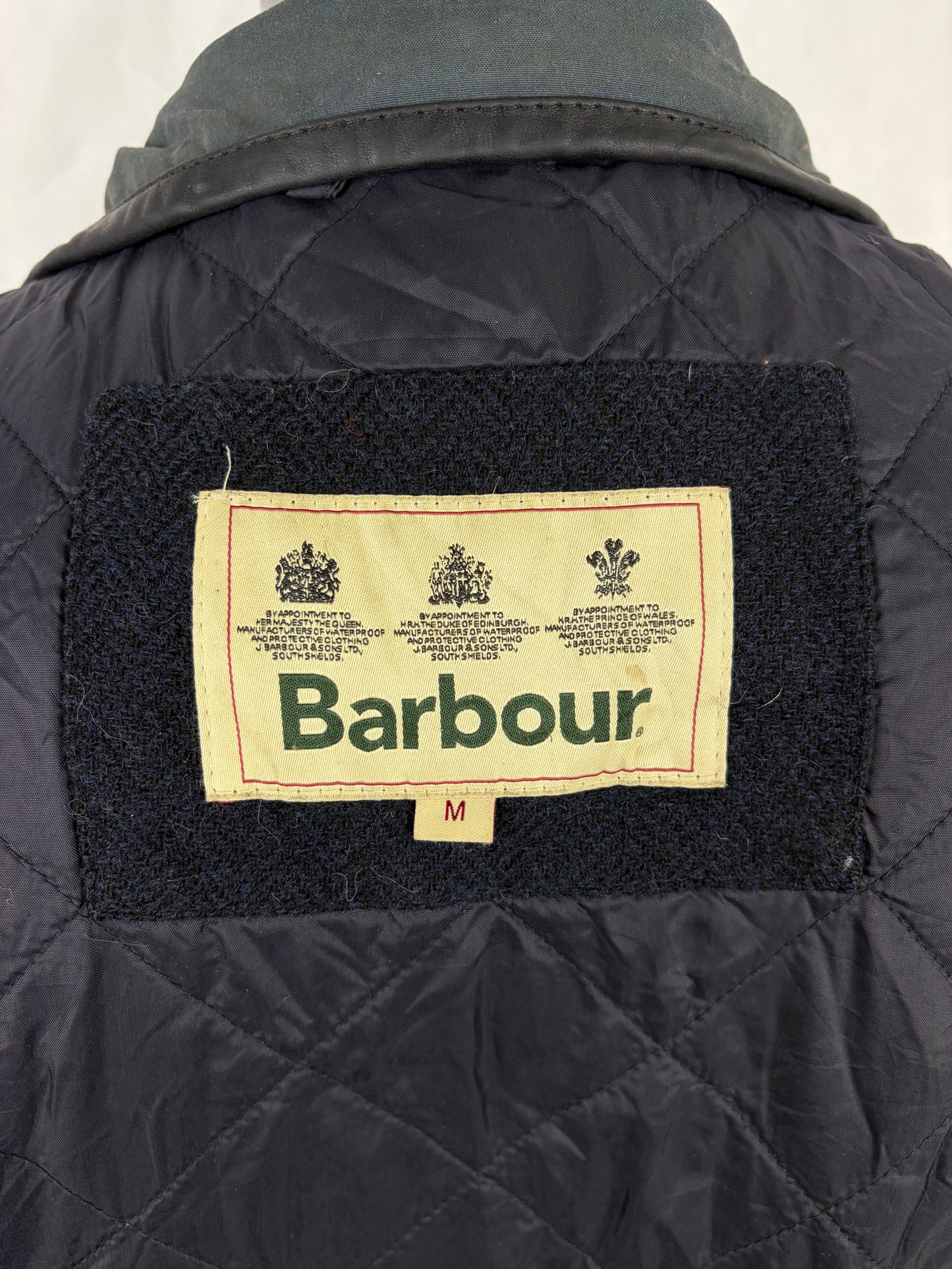 Barbour Giacca uomo blu Medium cerato - Man wax Hereford Navy Jacket size M