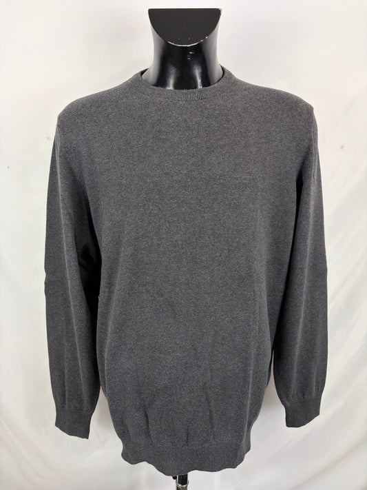 Maglione Barbour in cotone da uomo Grigio taglia XXL