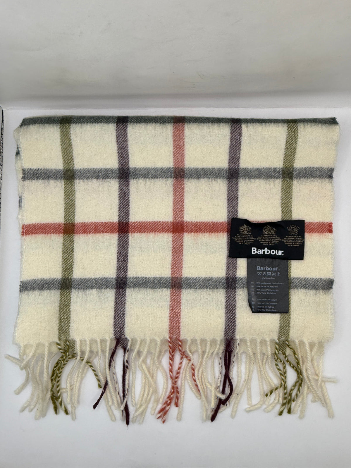 Sciarpa Barbour in lana