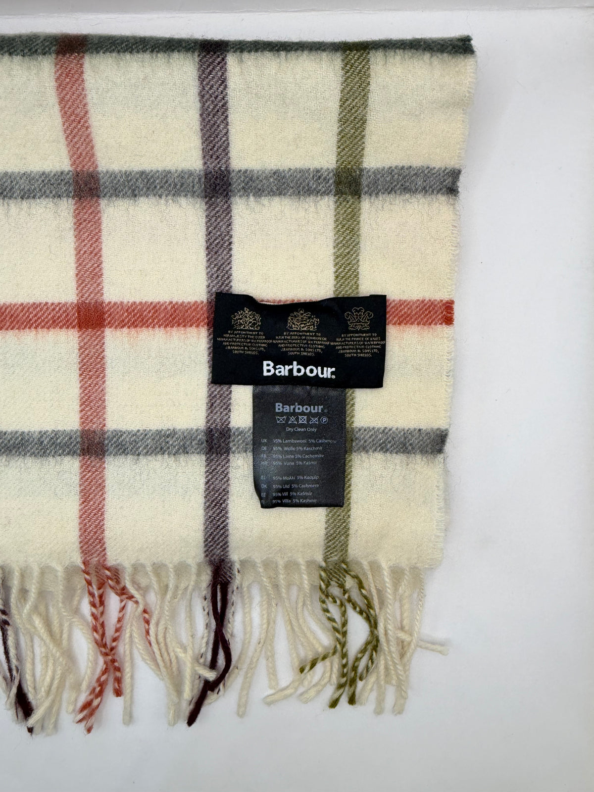 Sciarpa Barbour in lana