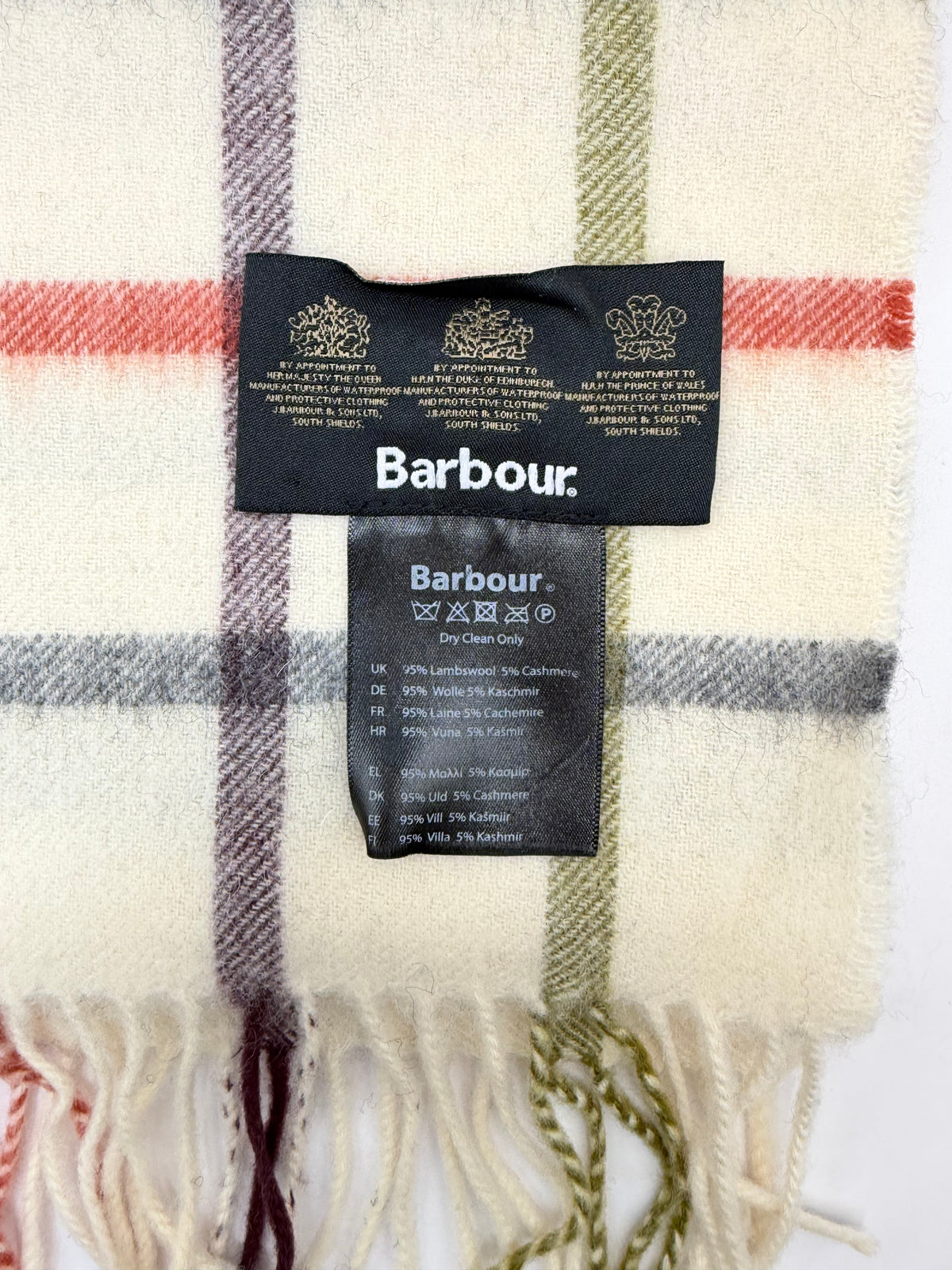 Sciarpa Barbour in lana