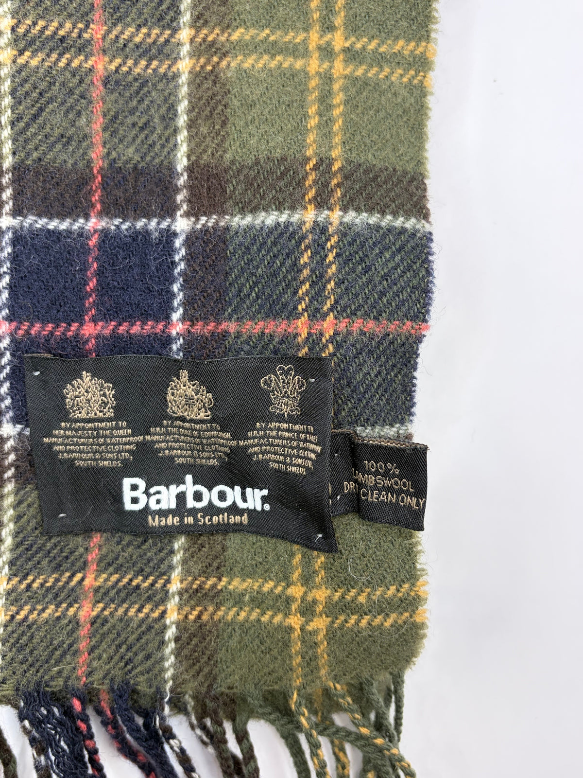 Sciarpa Barbour in lana