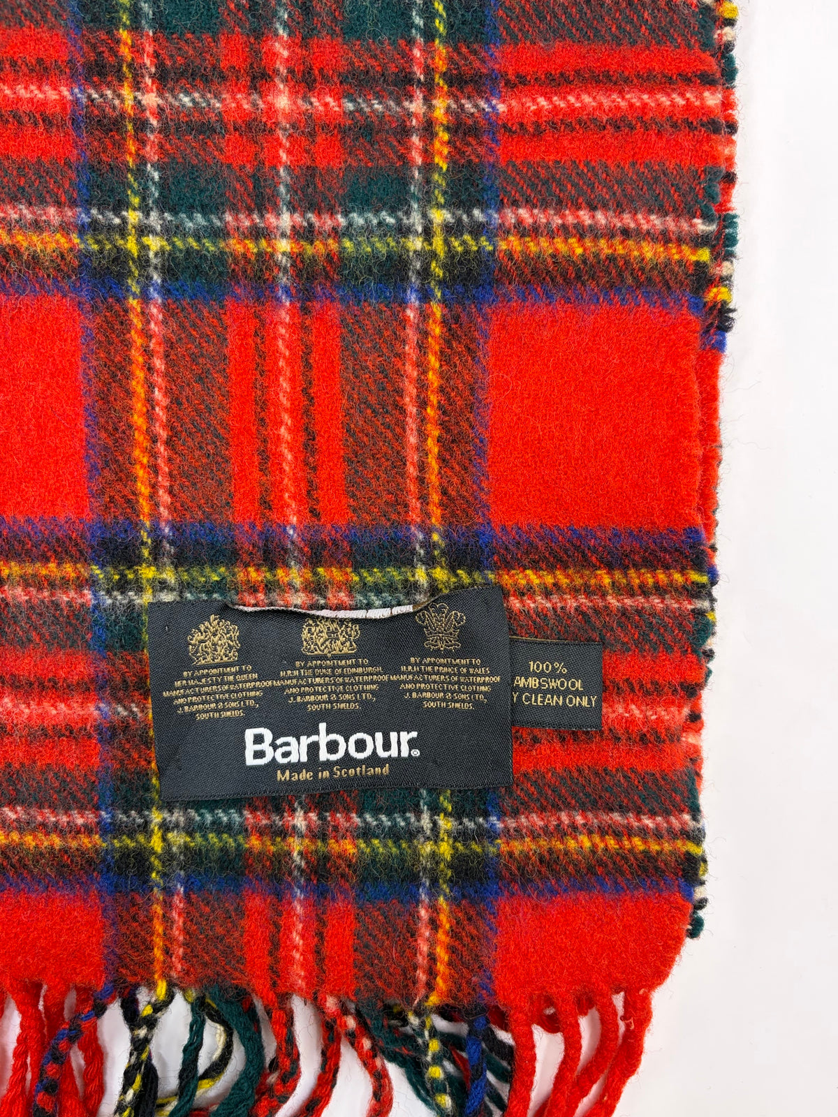 Sciarpa Barbour in lana