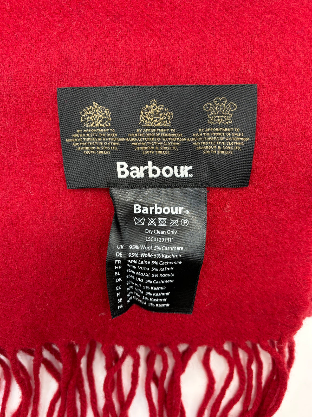 Sciarpa Barbour in lana