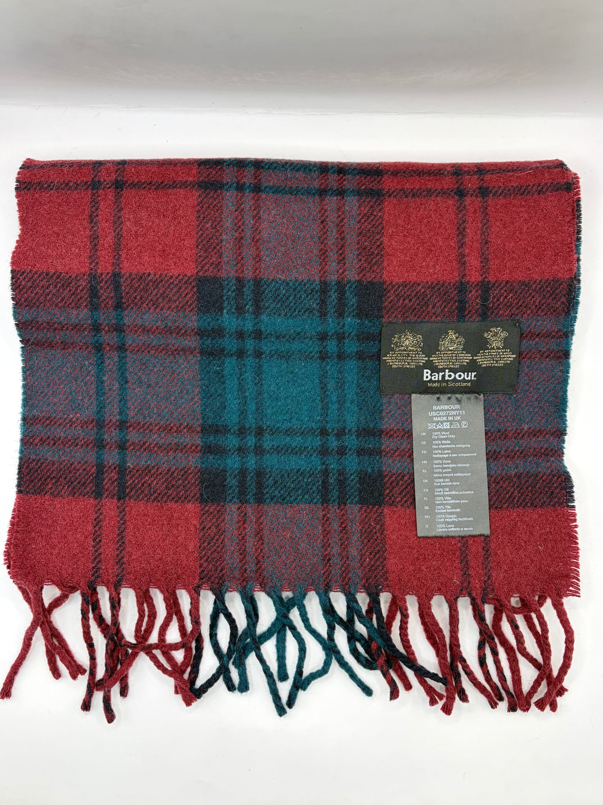 Sciarpa Barbour in lana - Shop In London