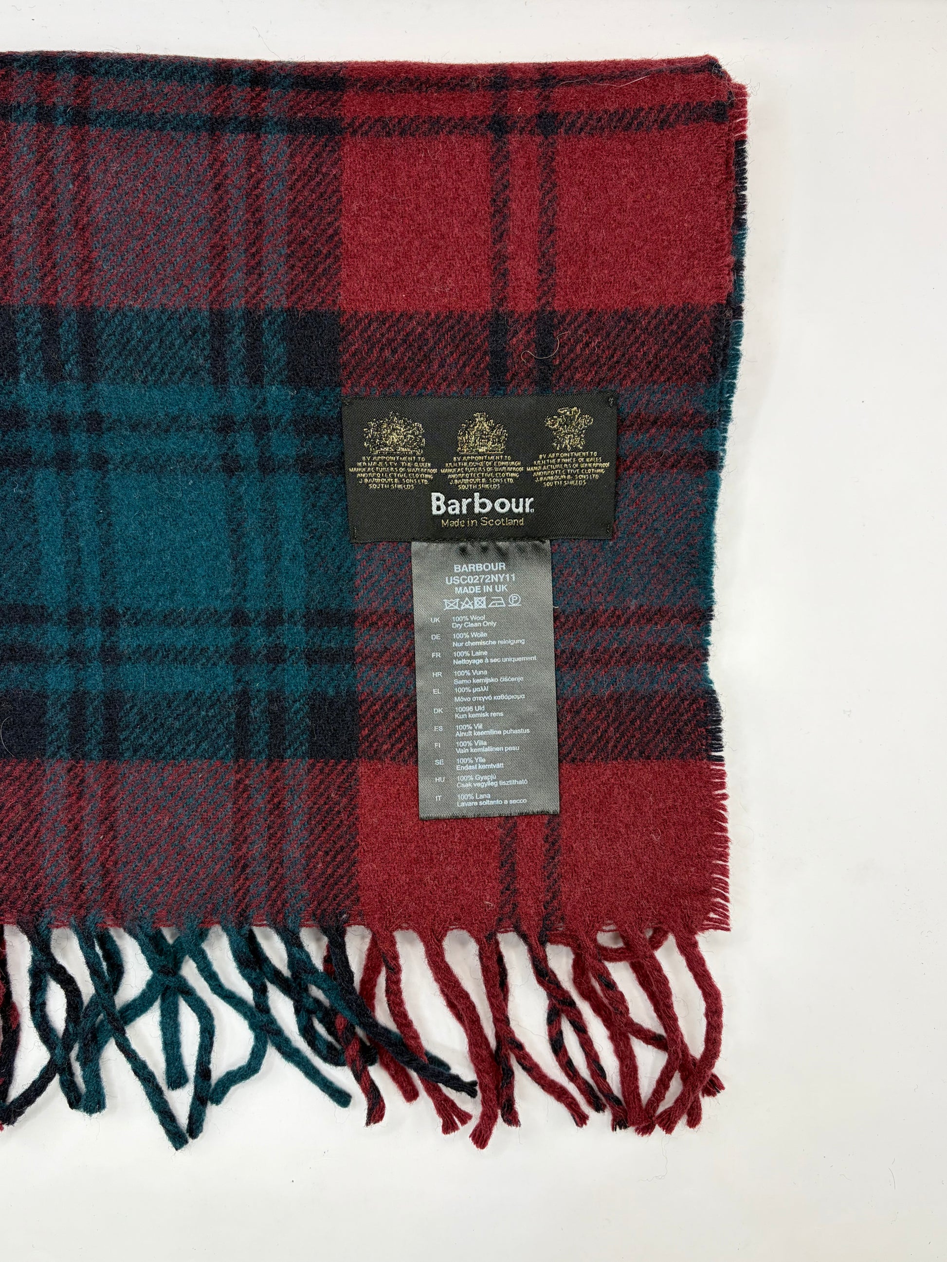 Sciarpa Barbour in lana - Shop In London