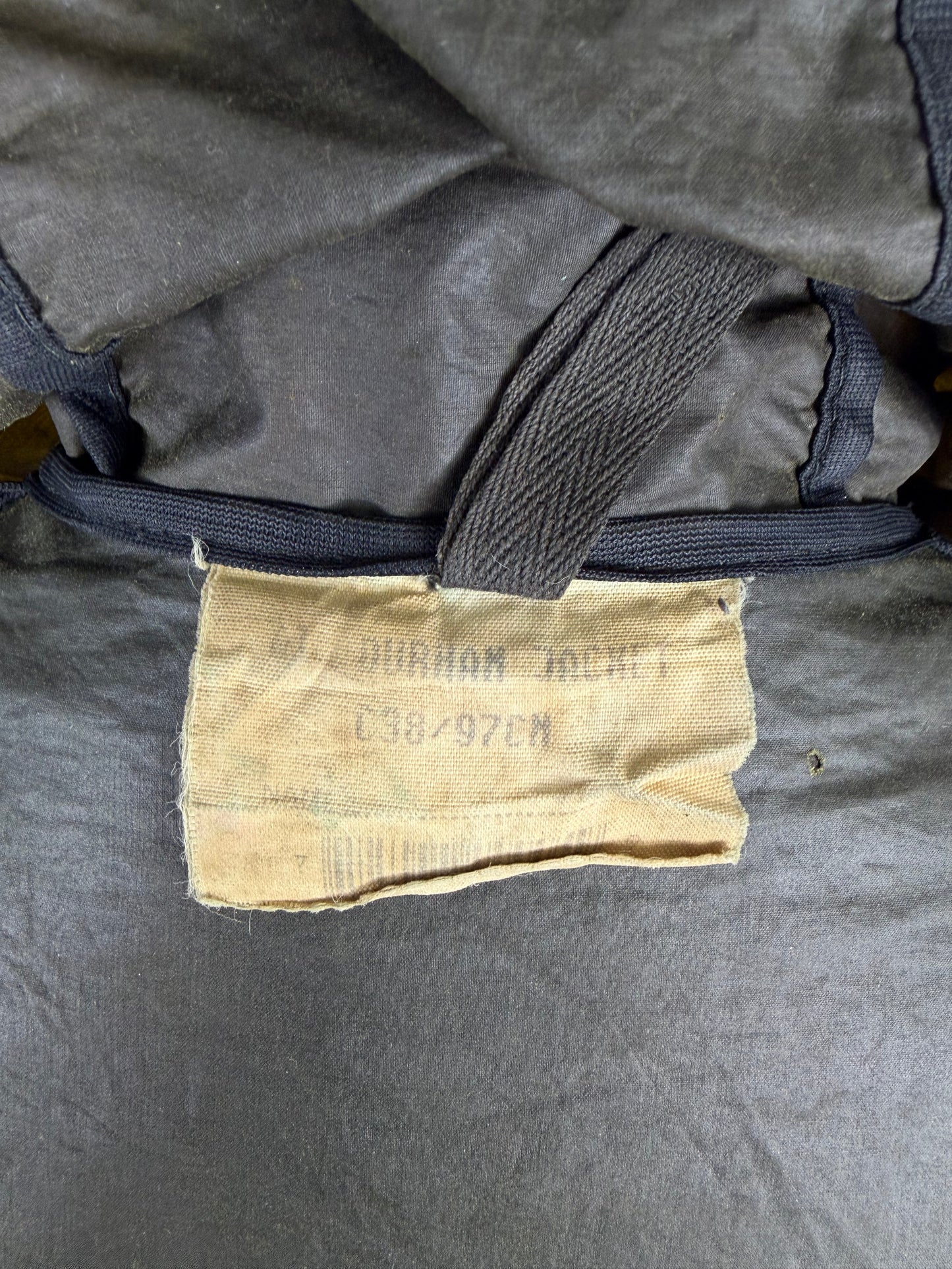RARO Barbour Durham verde unlined con cappuccio C38/97 cm Green Hooded waxed Durham Medium - Shop In London