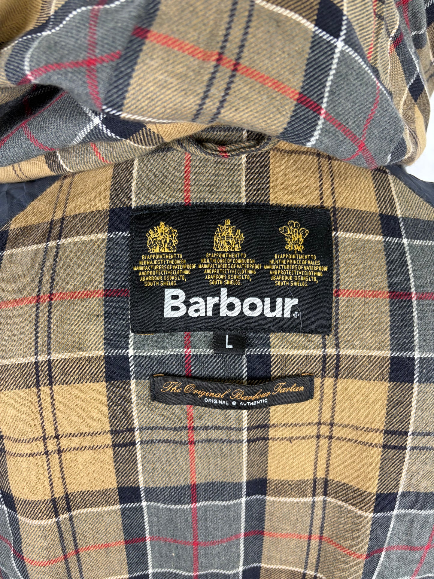 Giacca Barbour da uomo con cappuccio blu Large - Man Millom navy wax jacket size Large