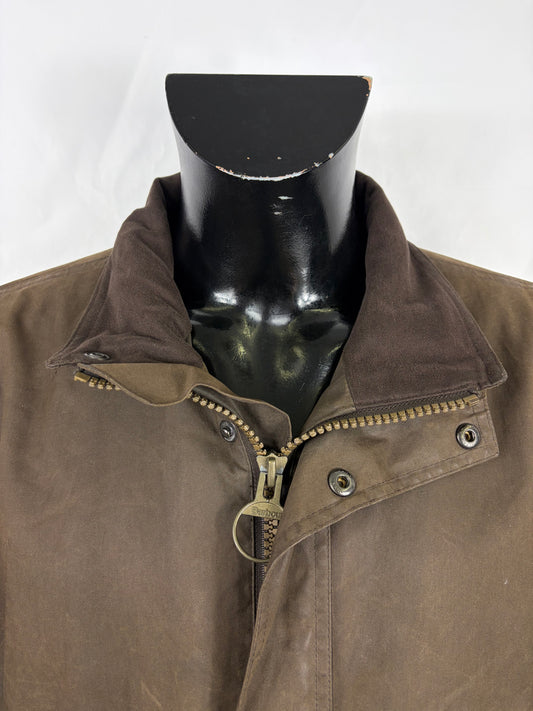 Giacca Barbour Parka Duracotton Marrone Large - Brown Duracotton Parka Size Large - Shop In London