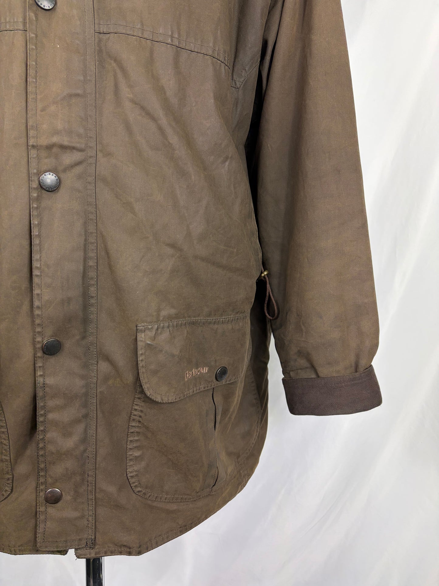 Giacca Barbour Parka Duracotton Marrone Large - Brown Duracotton Parka Size Large