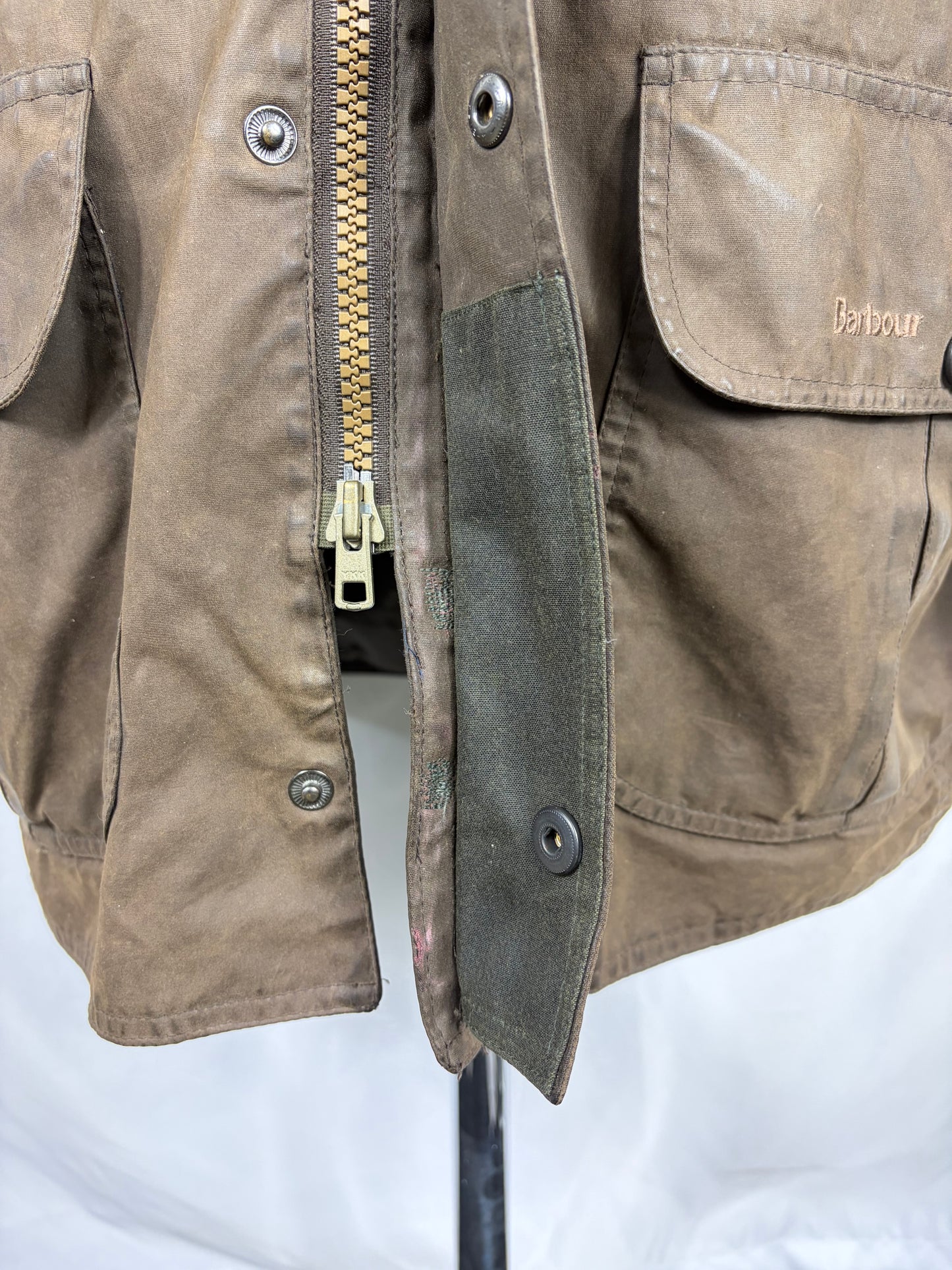 Giacca Barbour Parka Duracotton Marrone Large - Brown Duracotton Parka Size Large