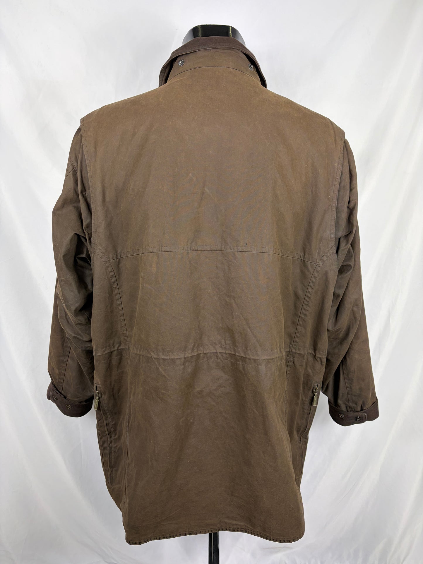 Giacca Barbour Parka Duracotton Marrone Large - Brown Duracotton Parka Size Large