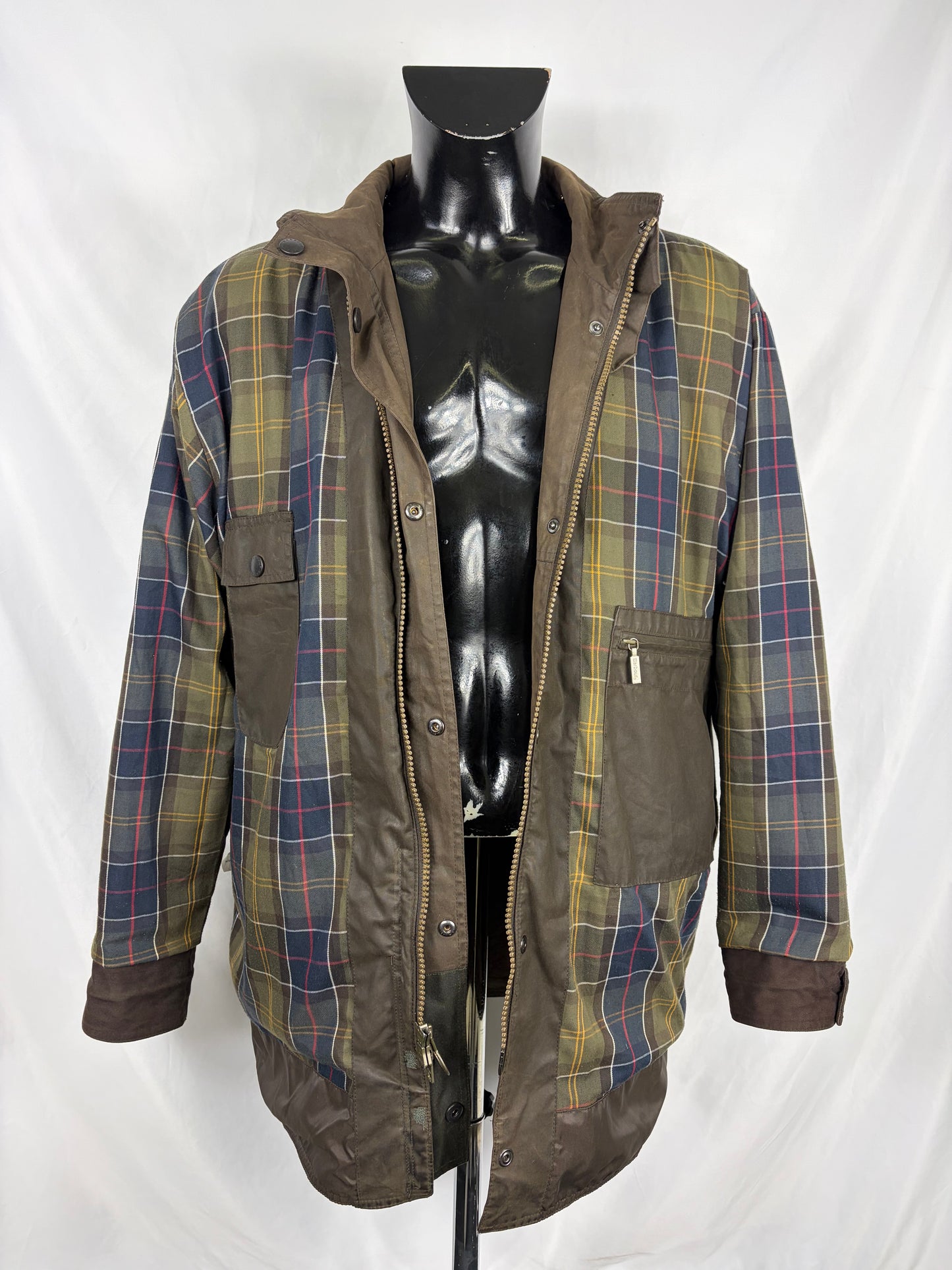 Giacca Barbour Parka Duracotton Marrone Large - Brown Duracotton Parka Size Large