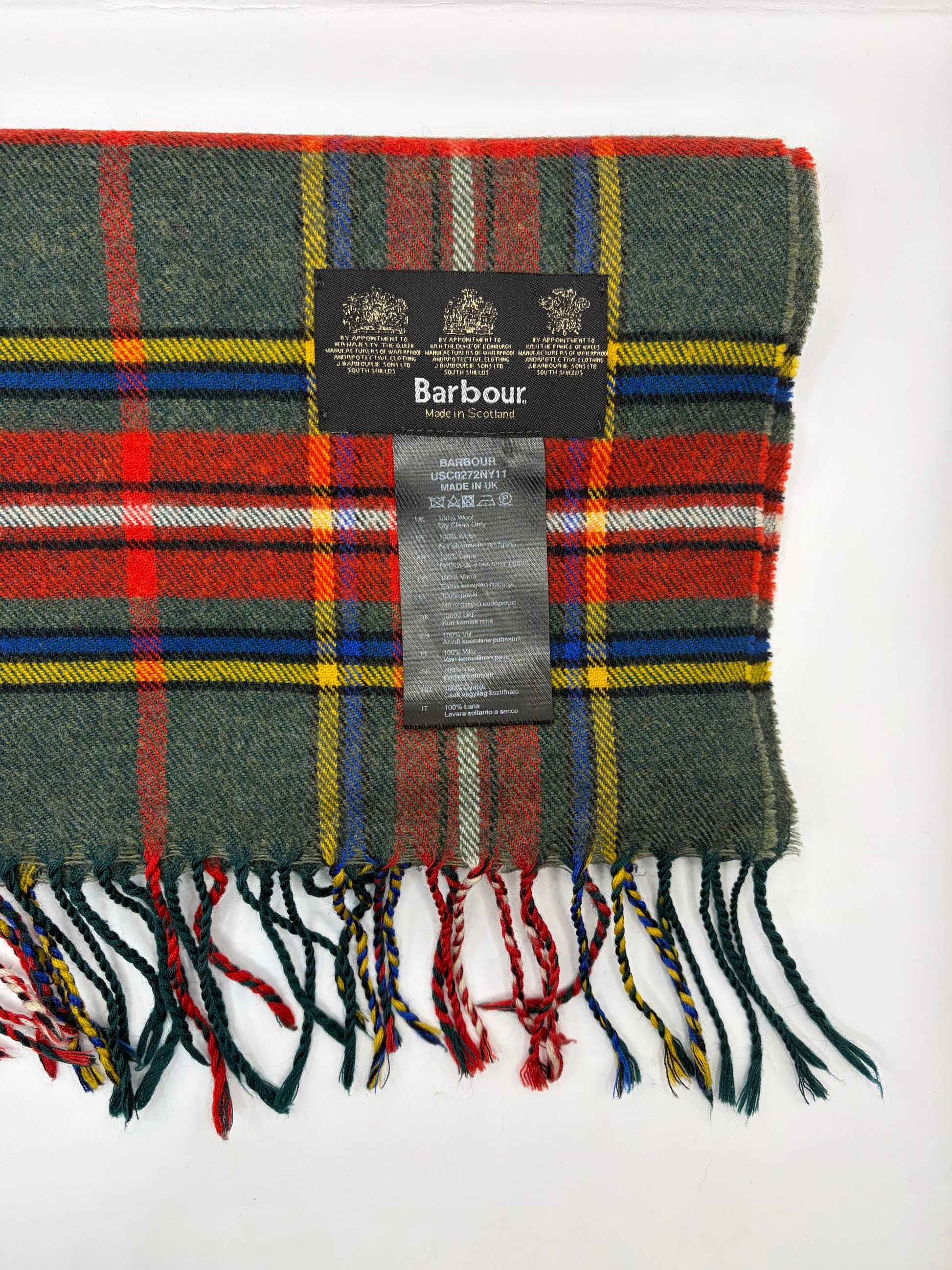 Sciarpa Barbour in lana - Shop In London