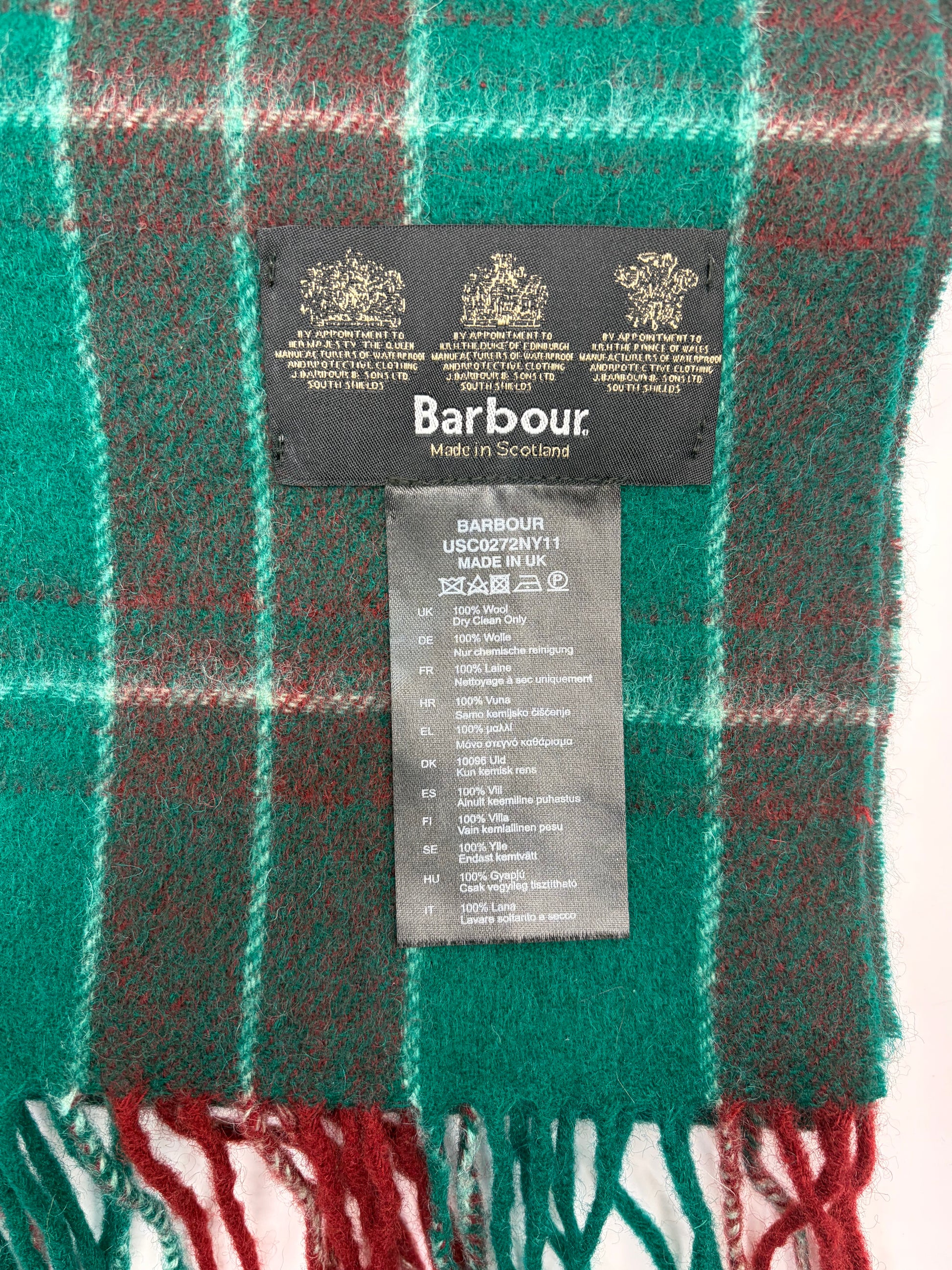 Sciarpa Barbour in lana - Shop In London