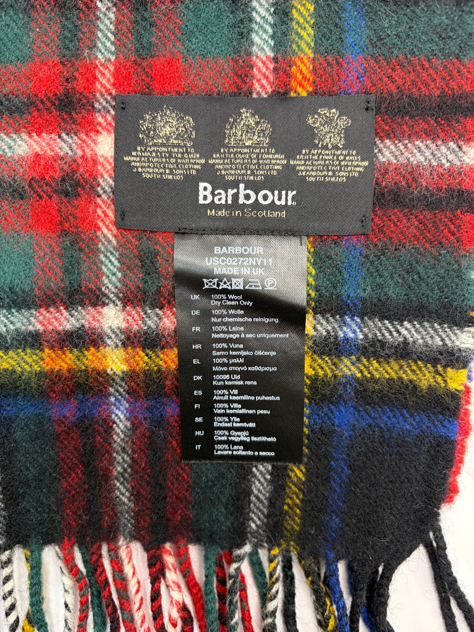 Sciarpa Barbour in lana - Shop In London