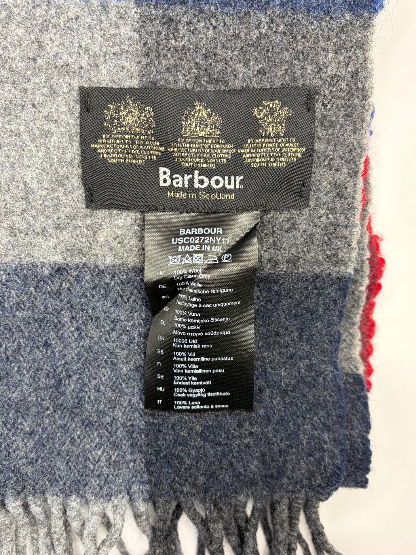Sciarpa Barbour in lana - Shop In London