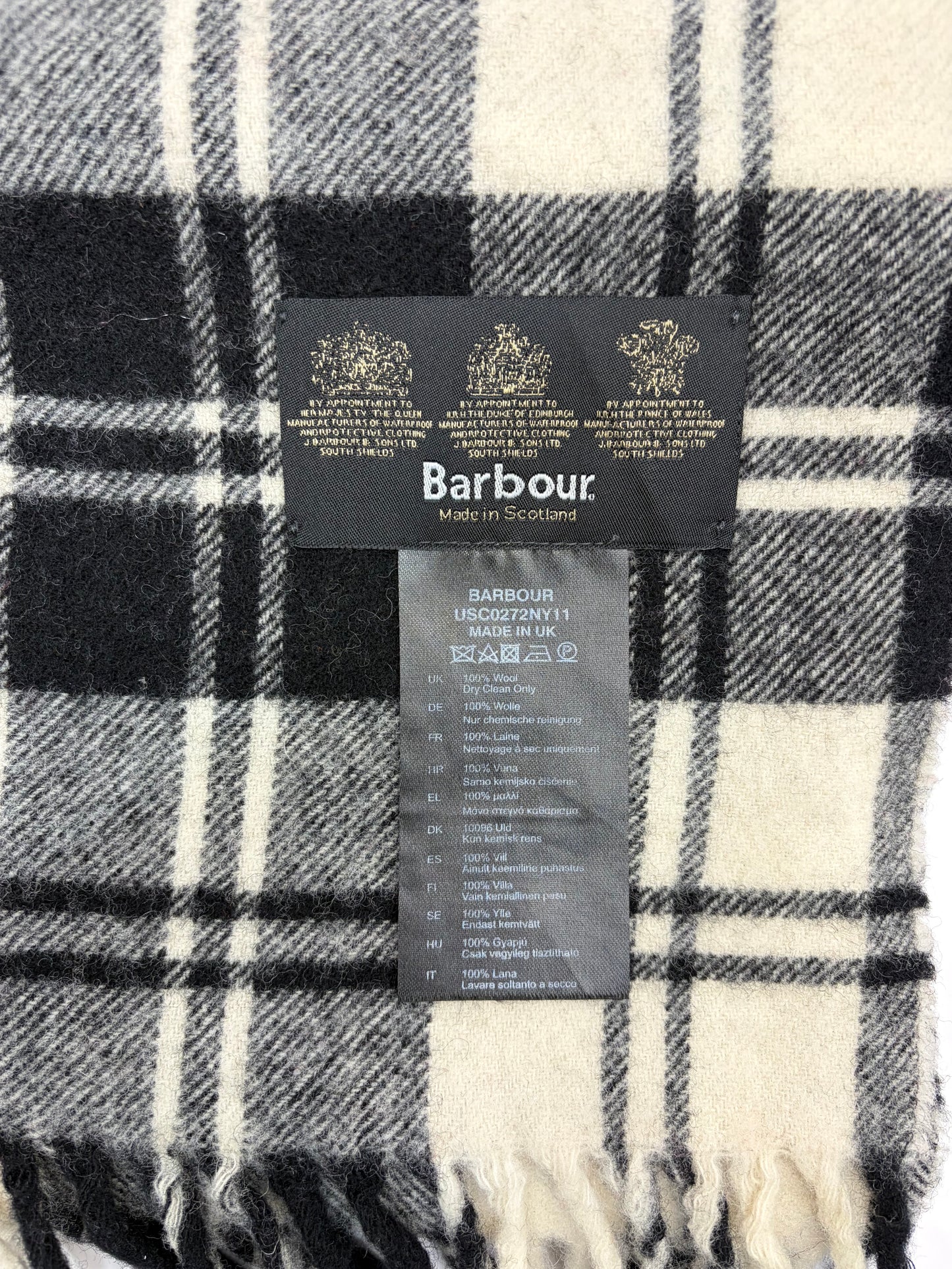 Sciarpa Barbour in lana - Shop In London