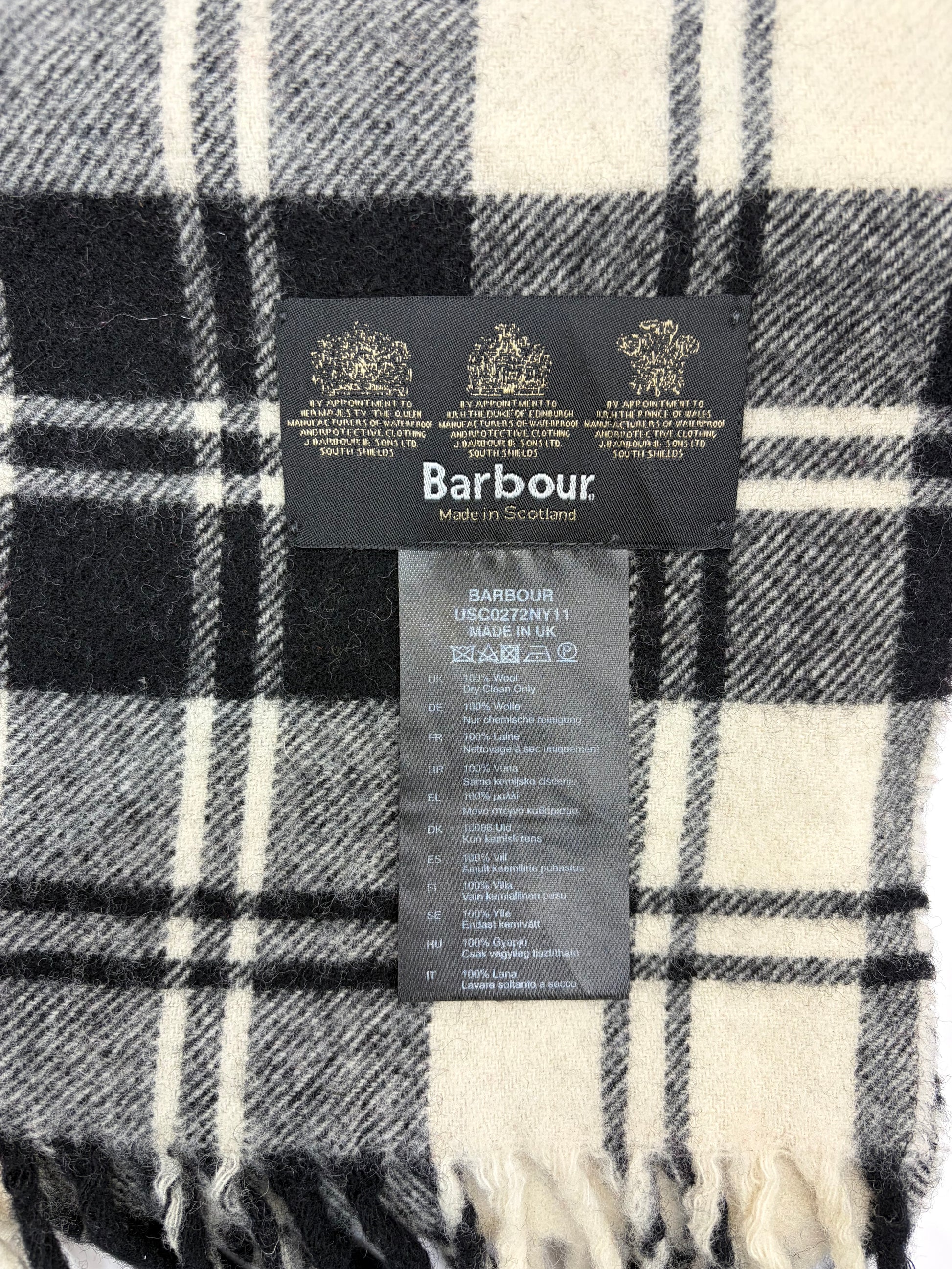 Sciarpa Barbour in lana - Shop In London