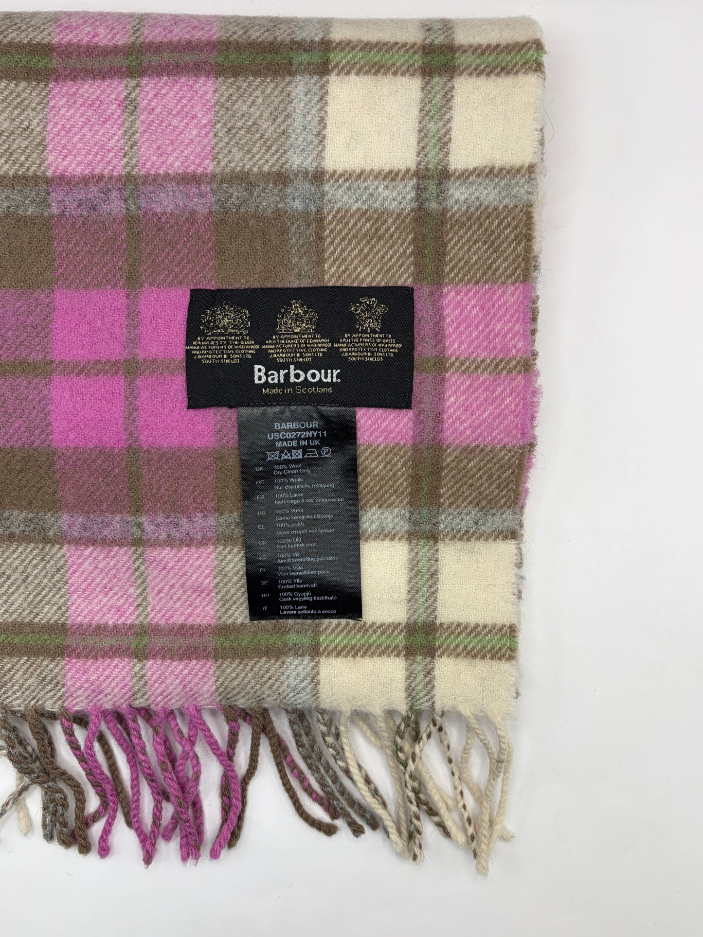 Sciarpa Barbour in lana - Shop In London